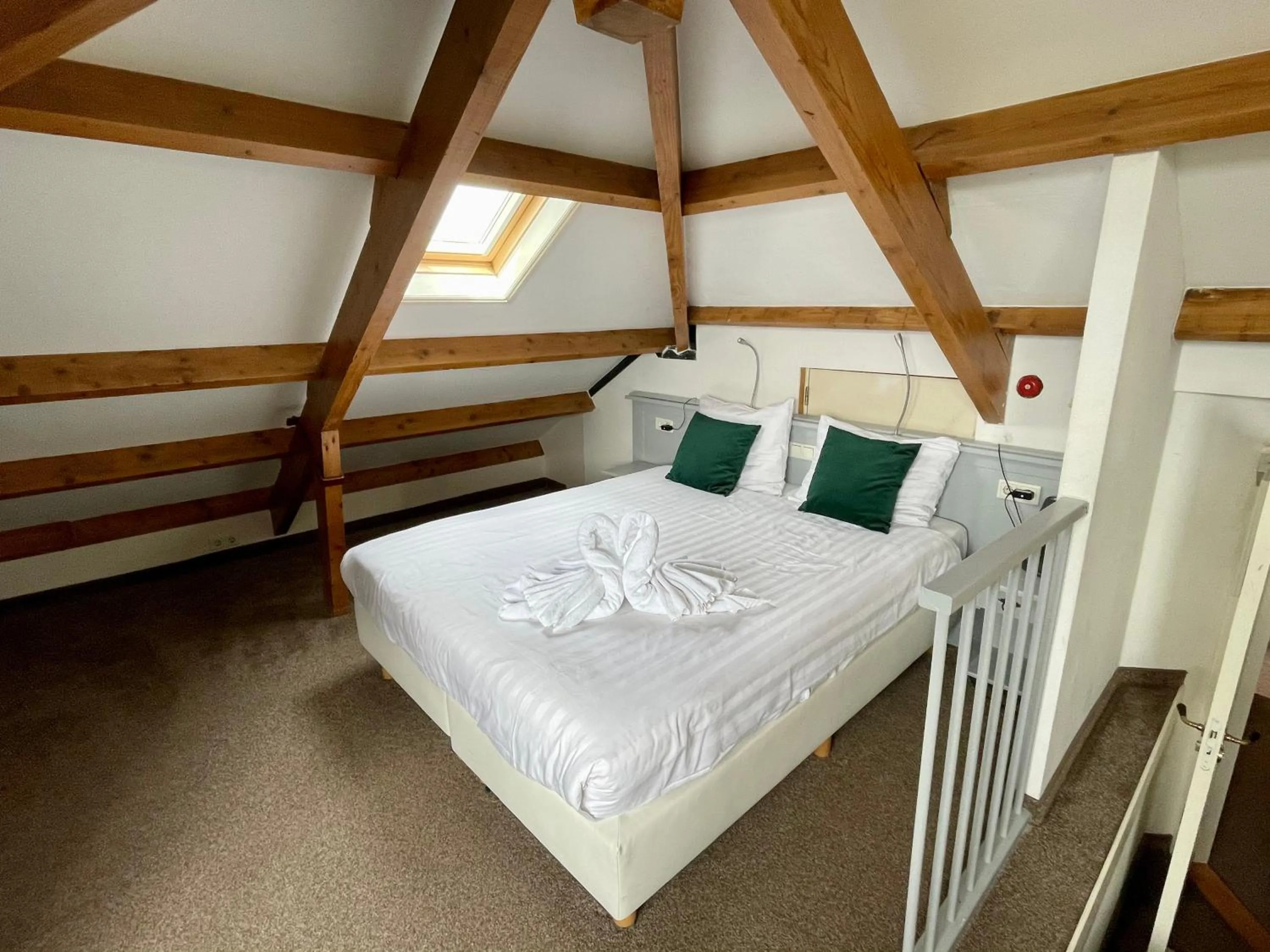 Bed in Havenhotel At Sea Texel