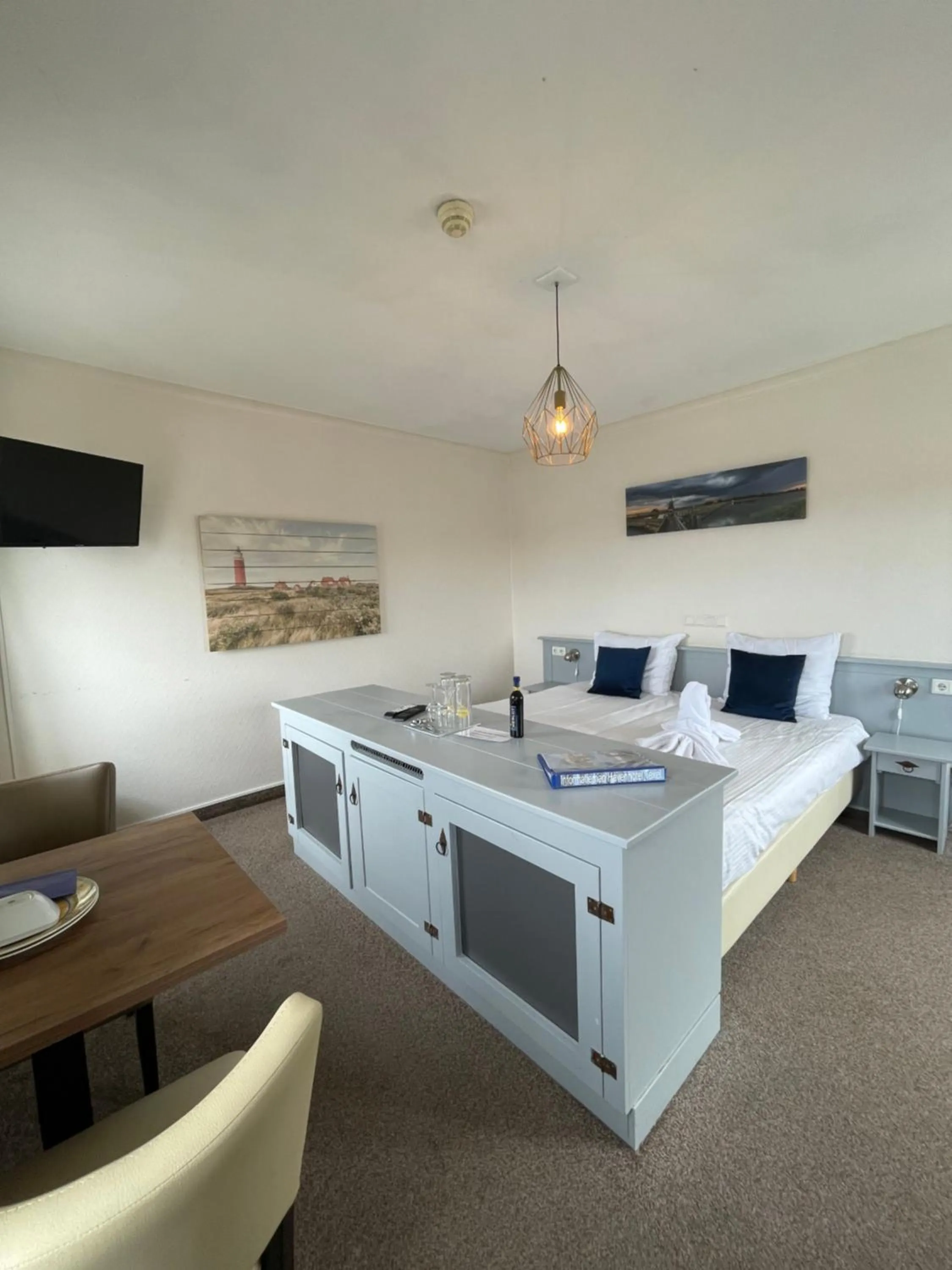 Bed in Havenhotel At Sea Texel