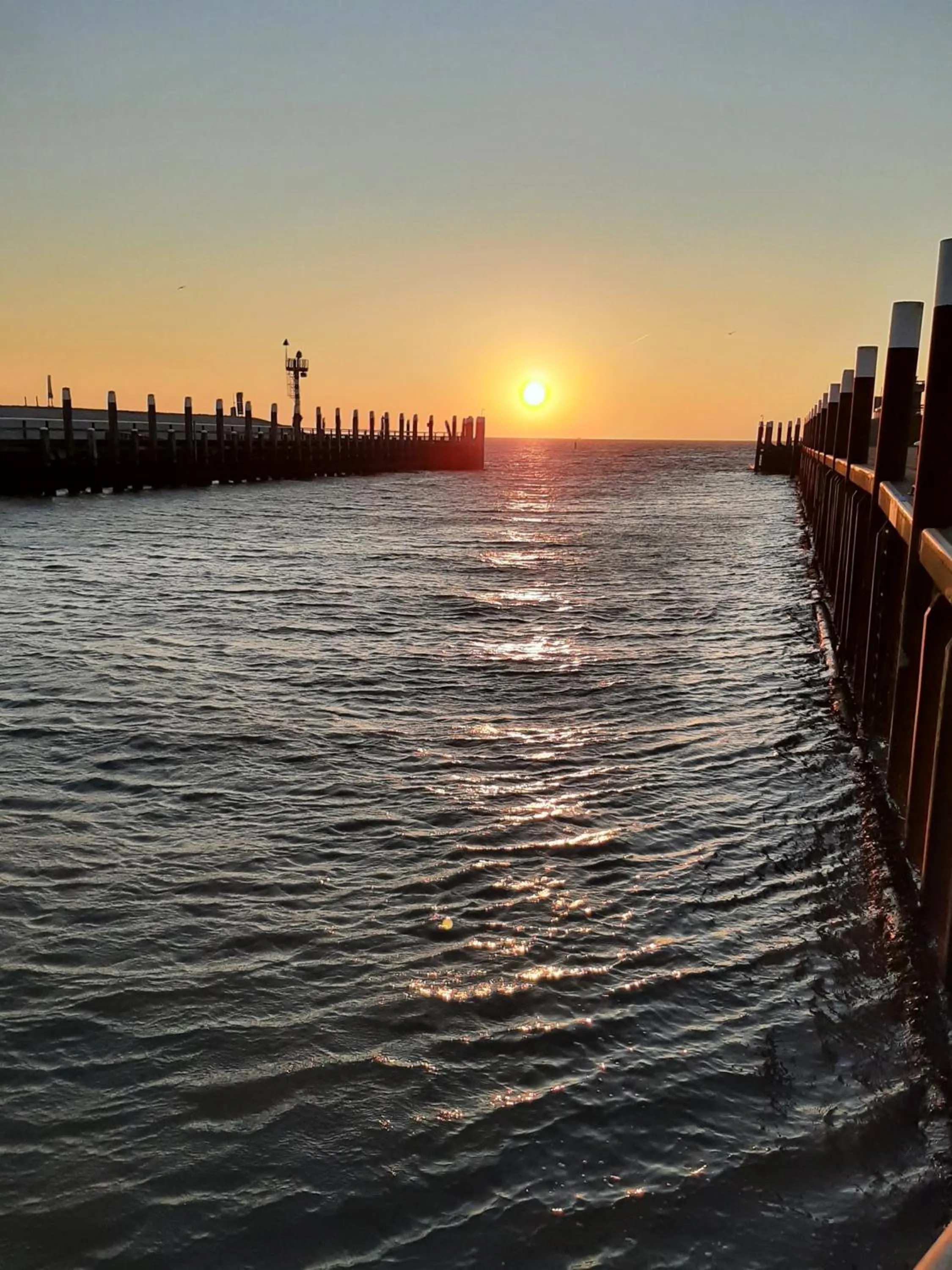 Sea view in Havenhotel At Sea Texel