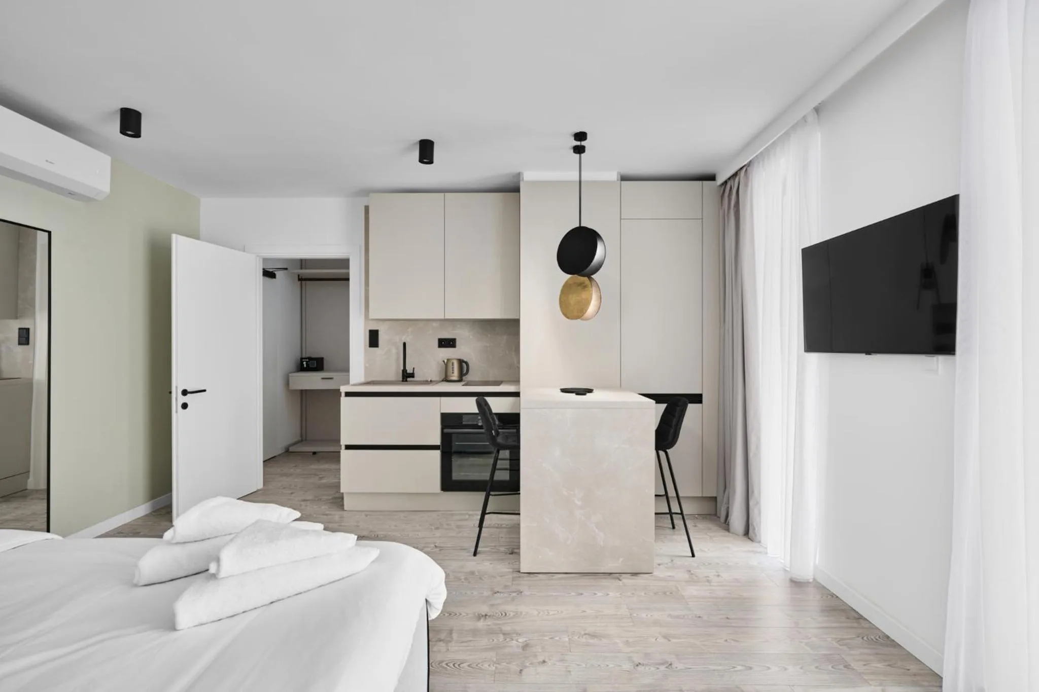 Bed in Collect Residence