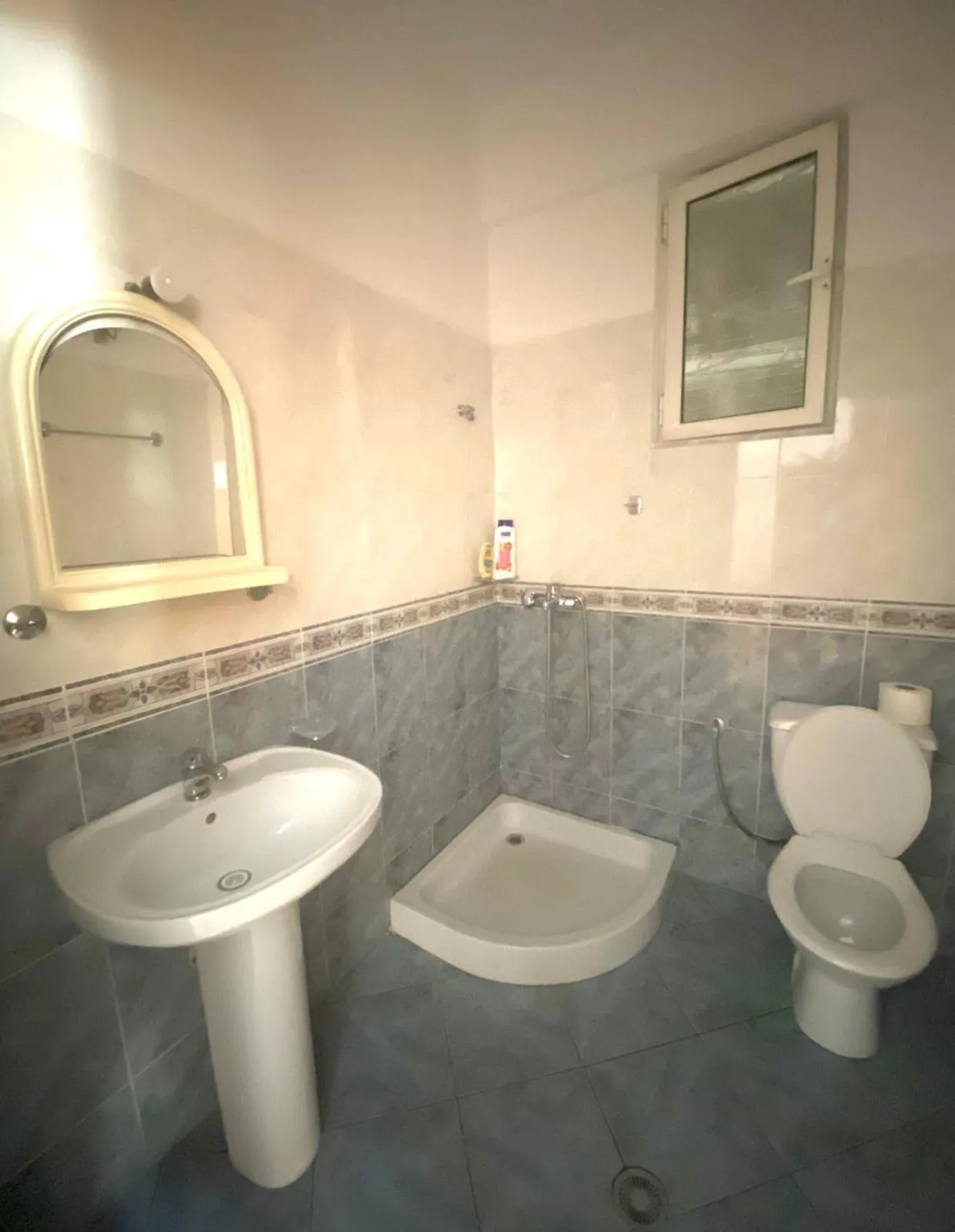 Shower in Saranda Waterside Apartments