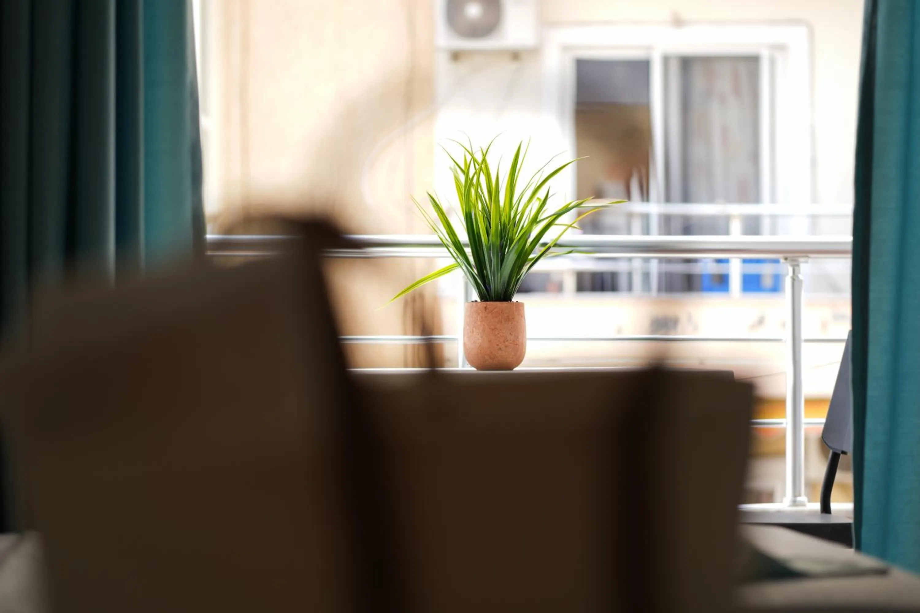 Living room in Saranda Waterside Apartments