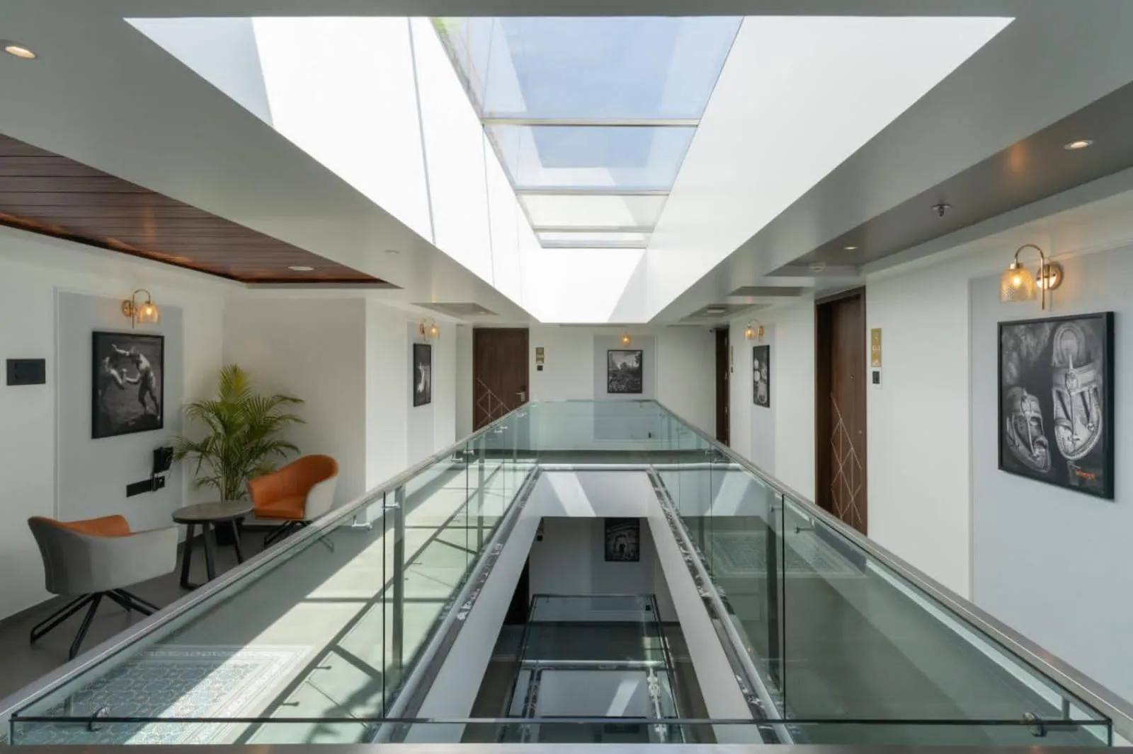 Floor plan in The Royal Pavilion, Kolhapur