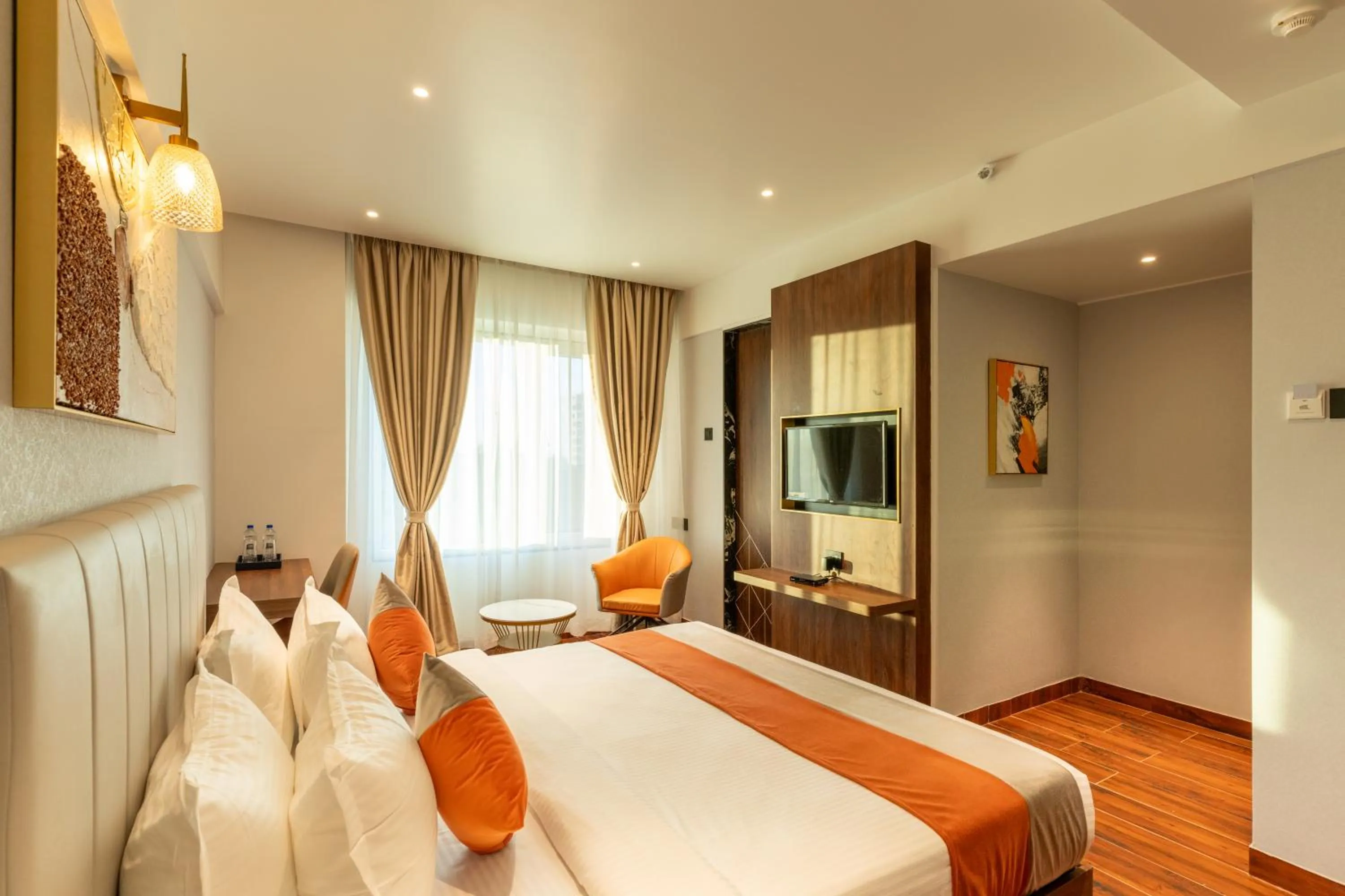 TV and multimedia, Bed in The Royal Pavilion, Kolhapur