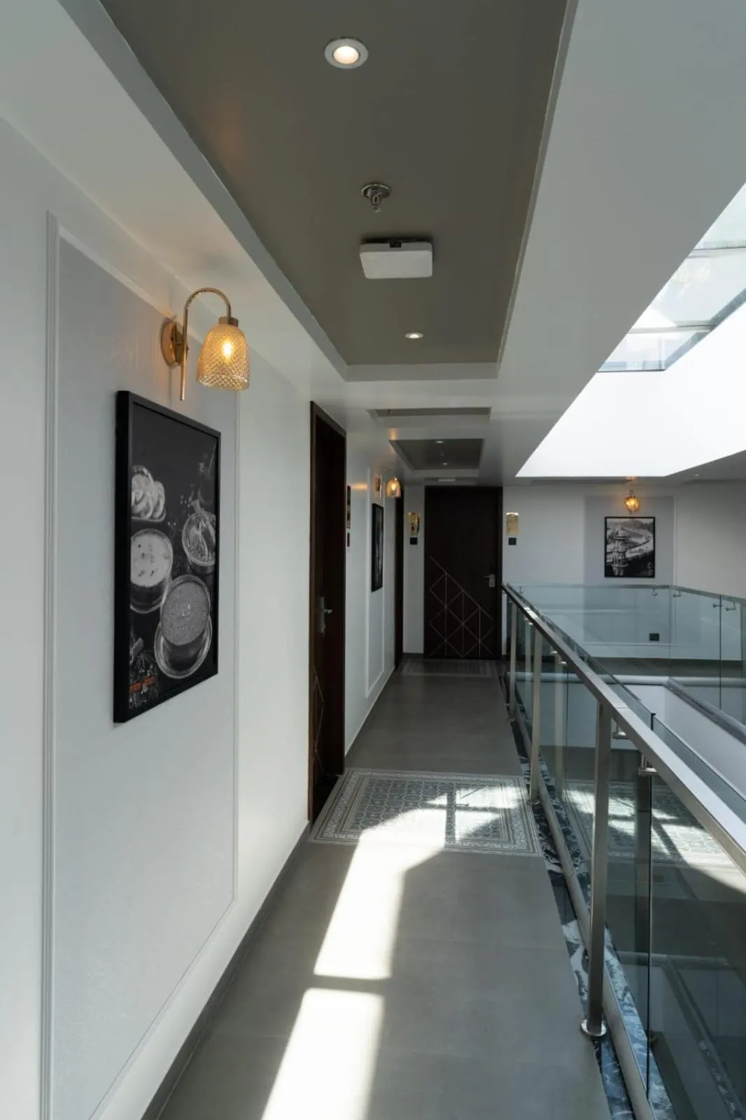 Floor plan in The Royal Pavilion, Kolhapur