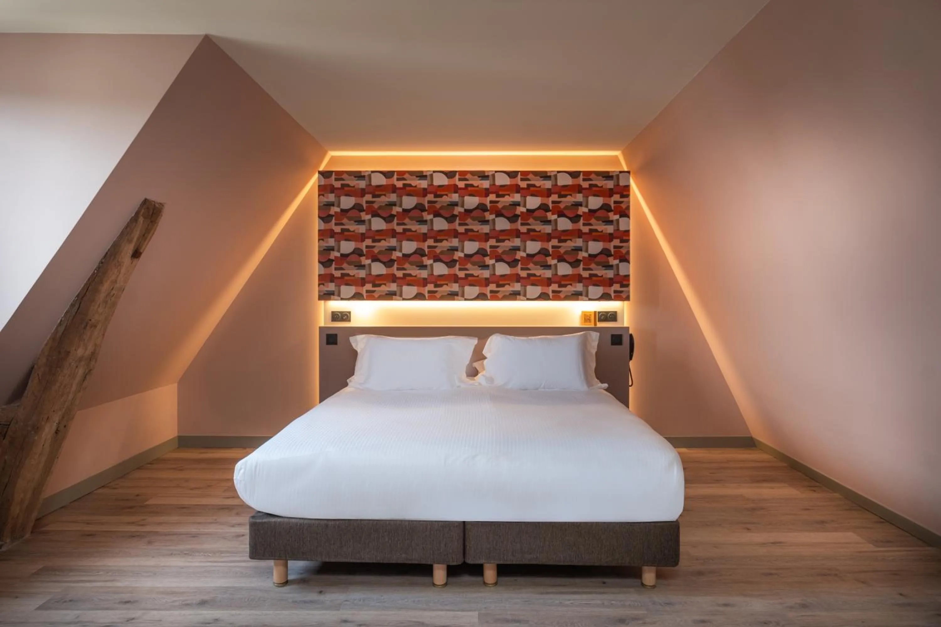 Bed in La Maison Rabelais