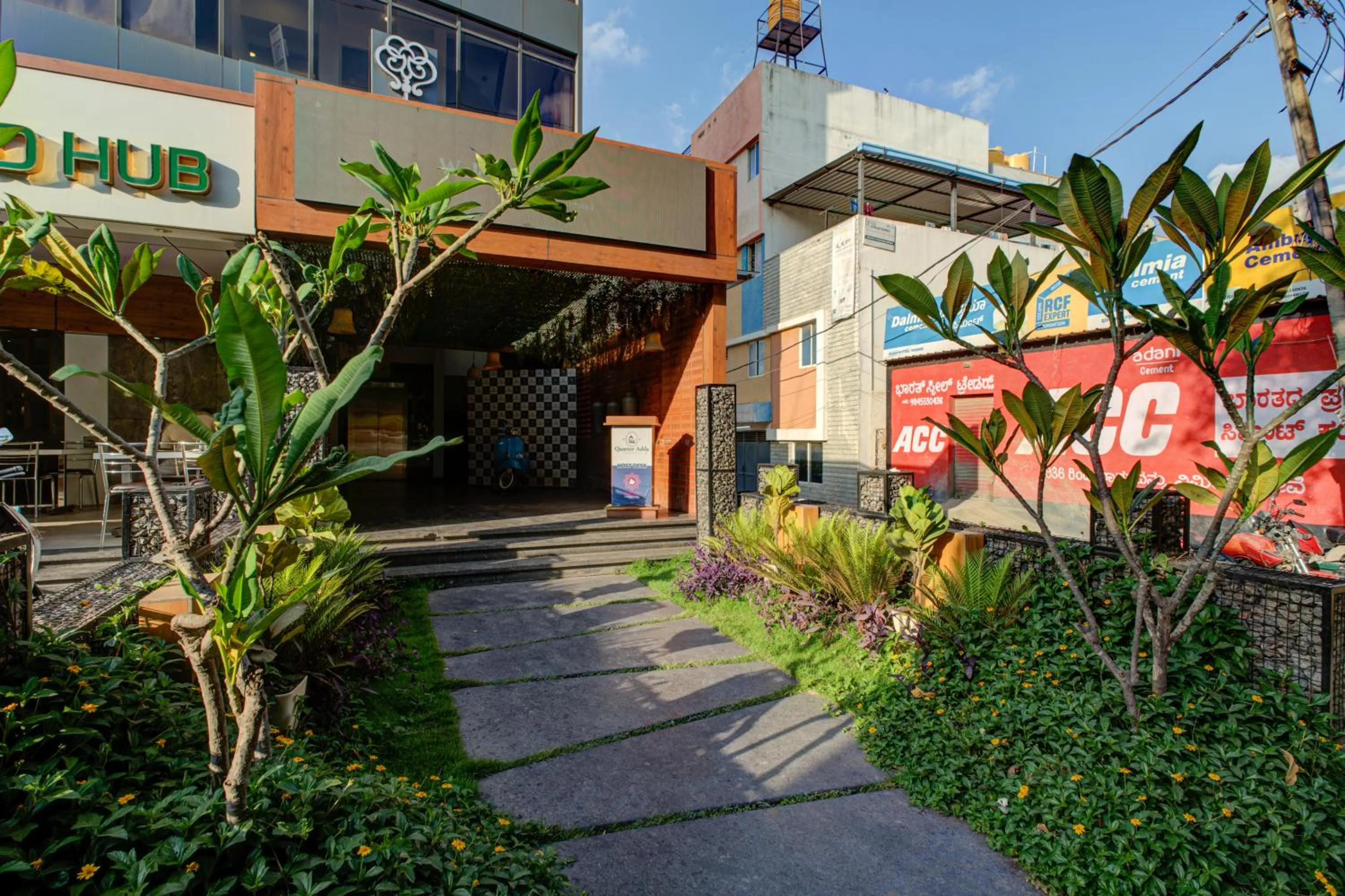 Property building in Silverkey Hotel Yelahanka