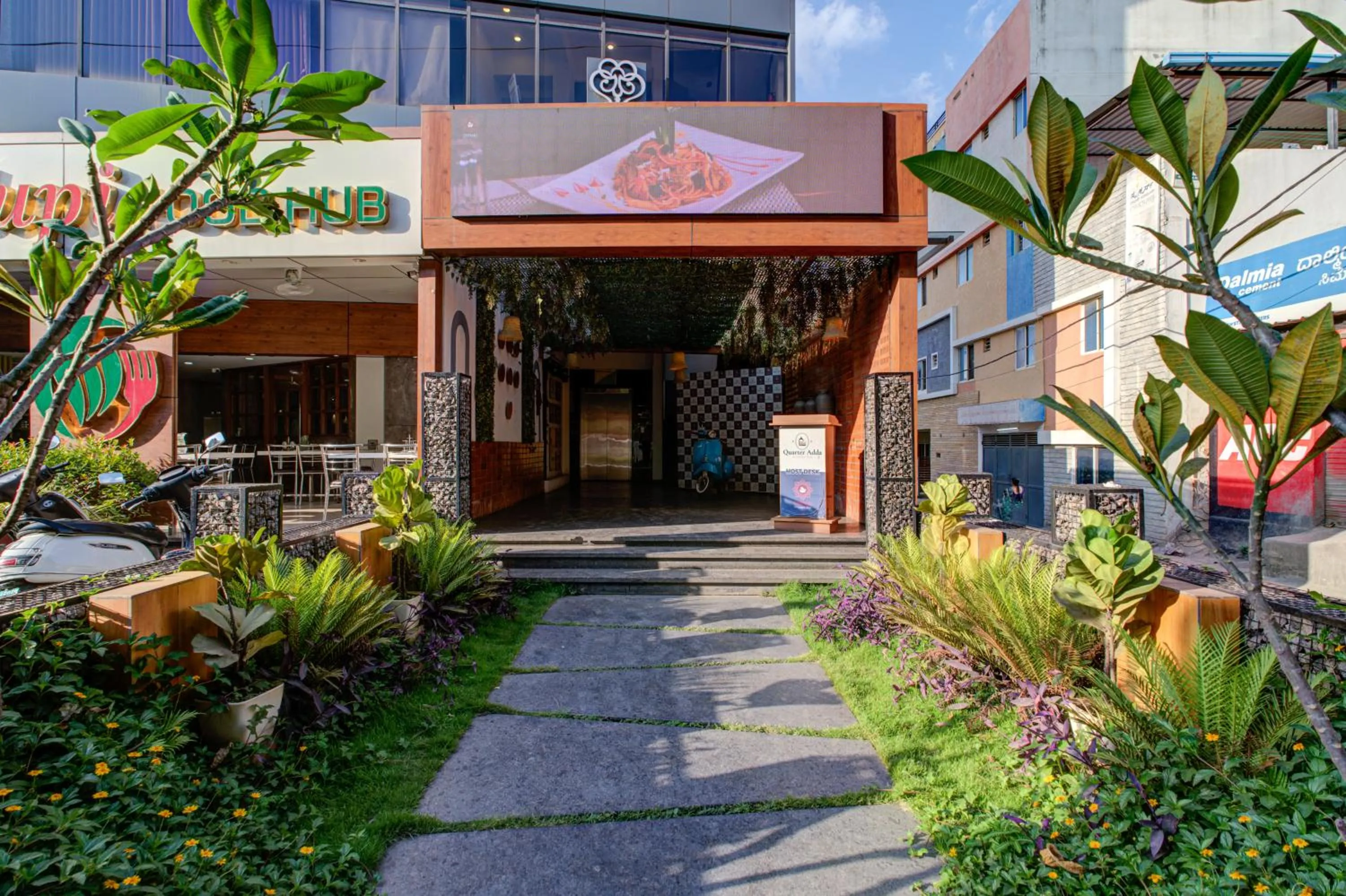 Property building in Silverkey Hotel Yelahanka