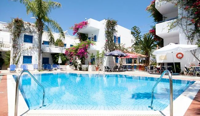 Swimming pool in Galini Studios and Apartments