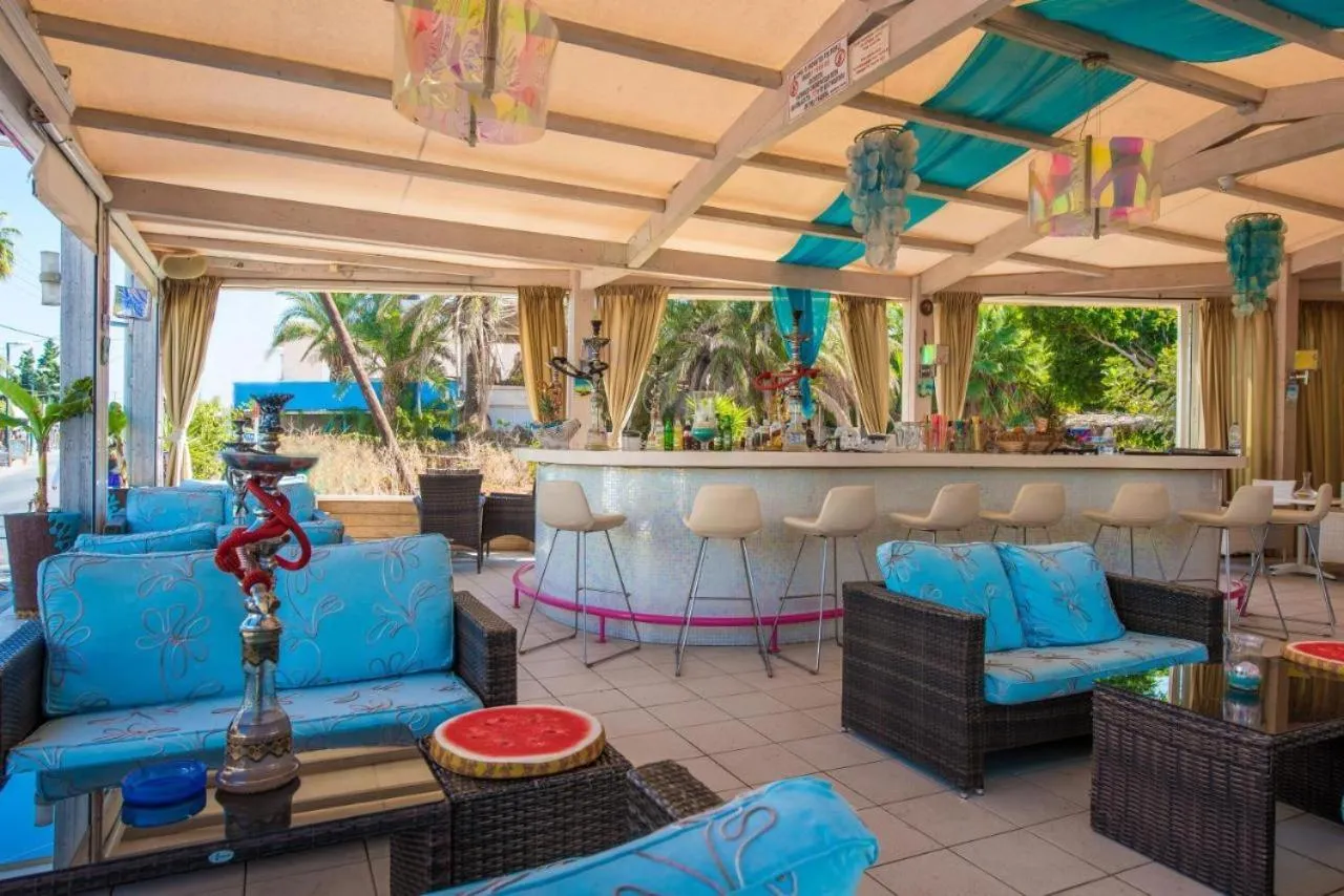 Lounge or bar in Galini Studios and Apartments