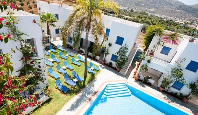 Swimming pool in Galini Studios and Apartments