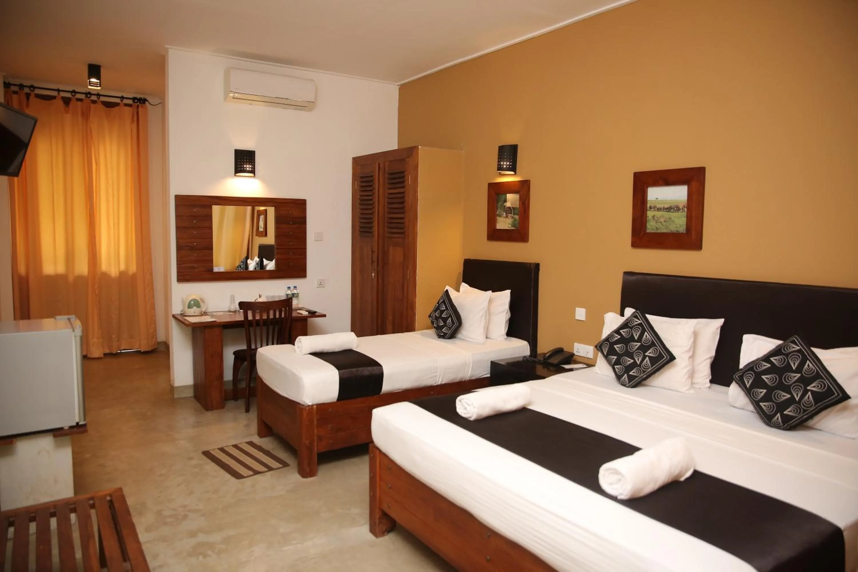 Bed in Nil Diya Mankada Safari Lodge