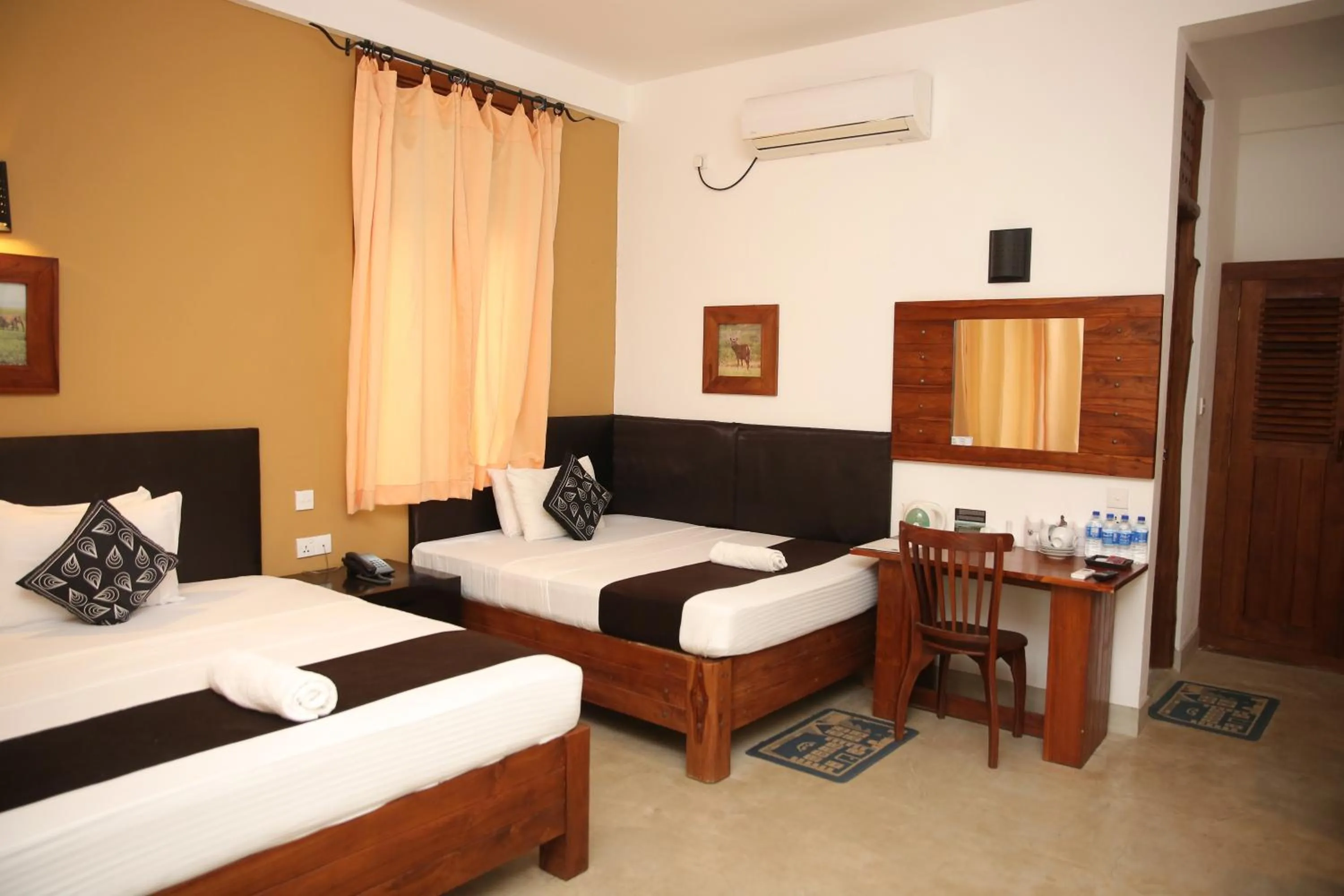 Bed in Nil Diya Mankada Safari Lodge