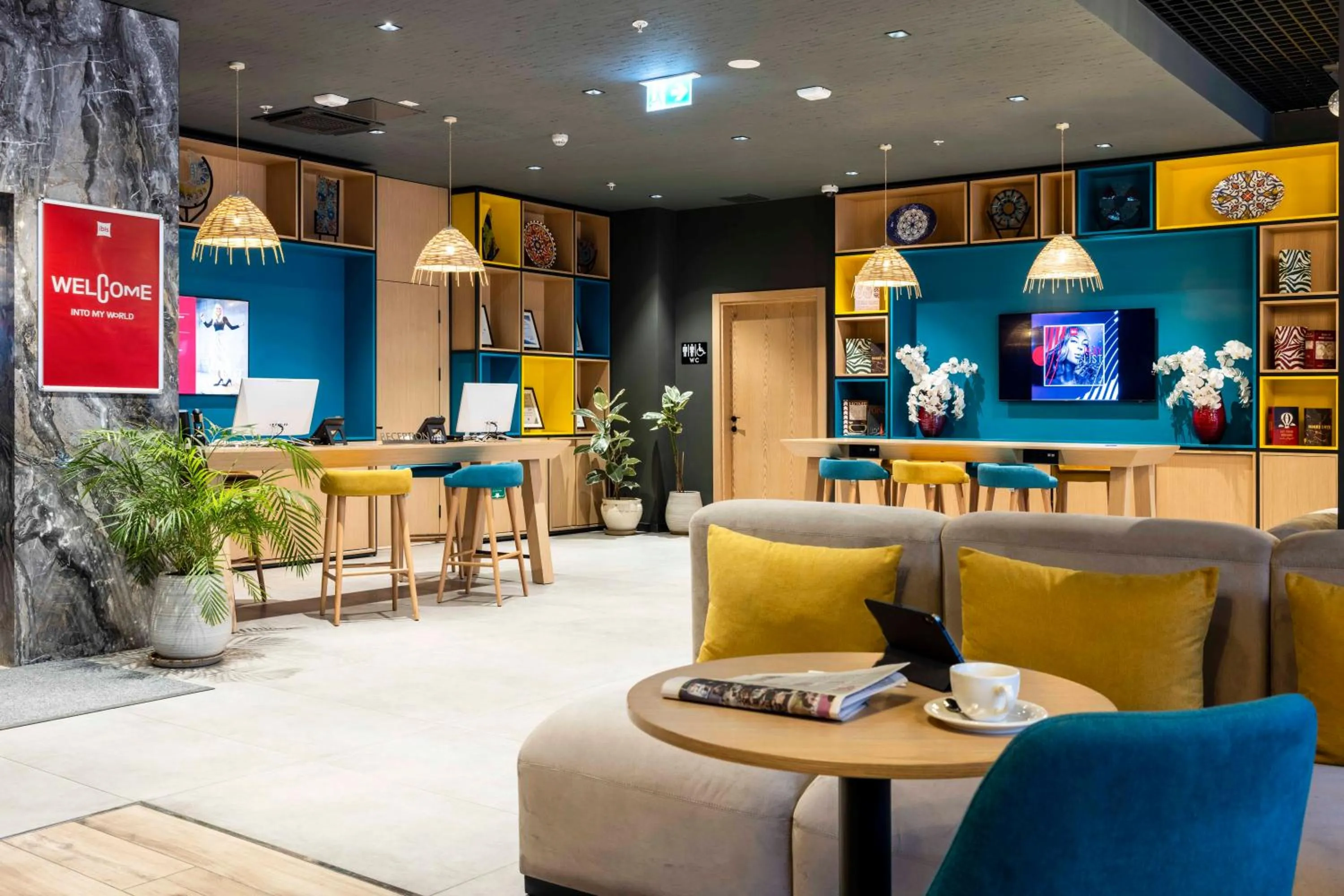 Lobby or reception in ibis Istanbul Sisli