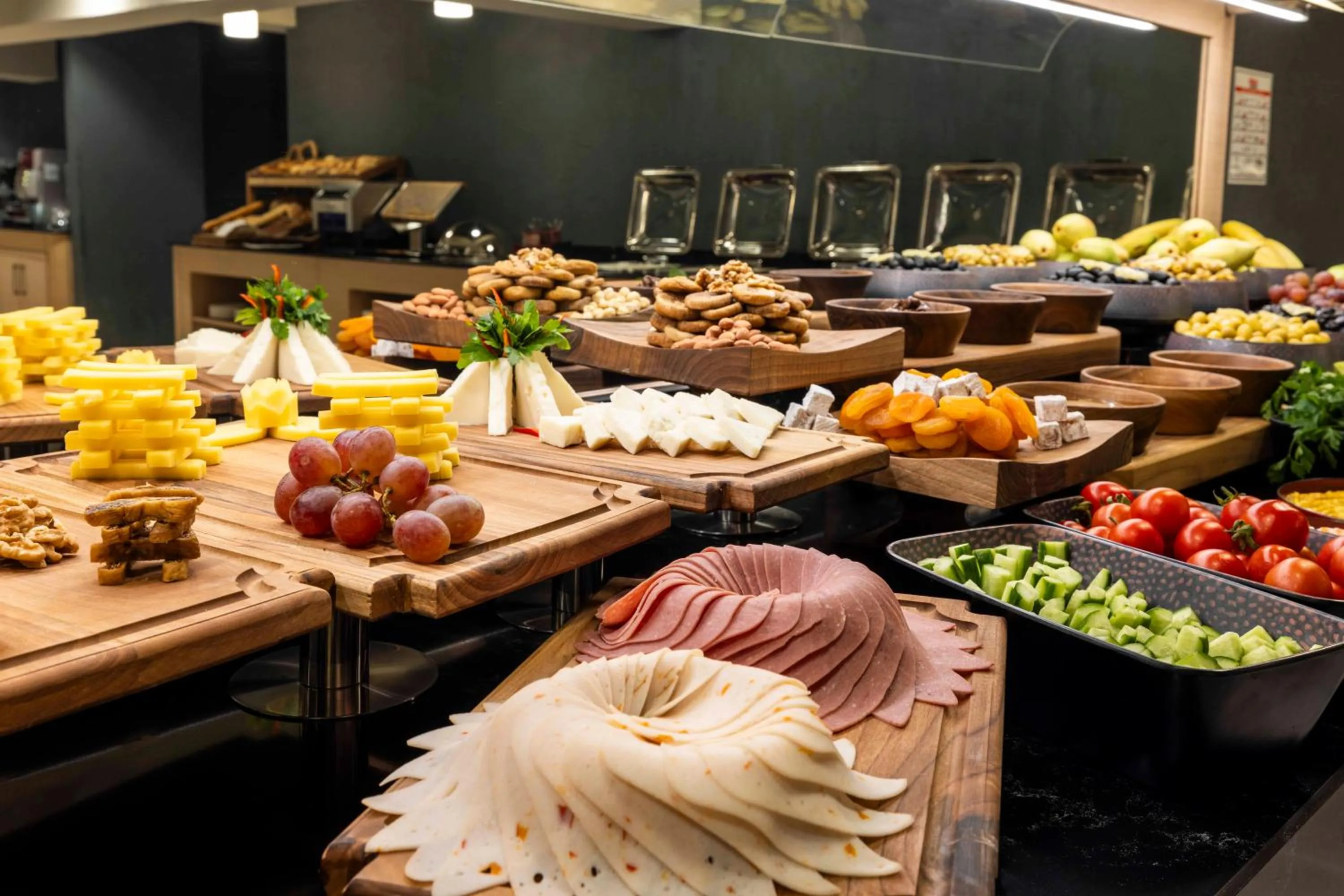 Buffet breakfast in ibis Istanbul Sisli