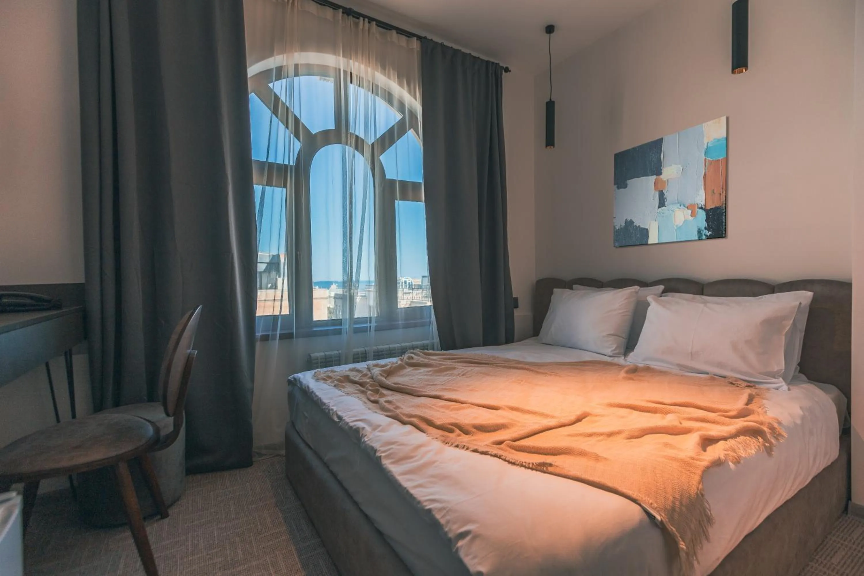 Bed in Dastan Hotel Baku