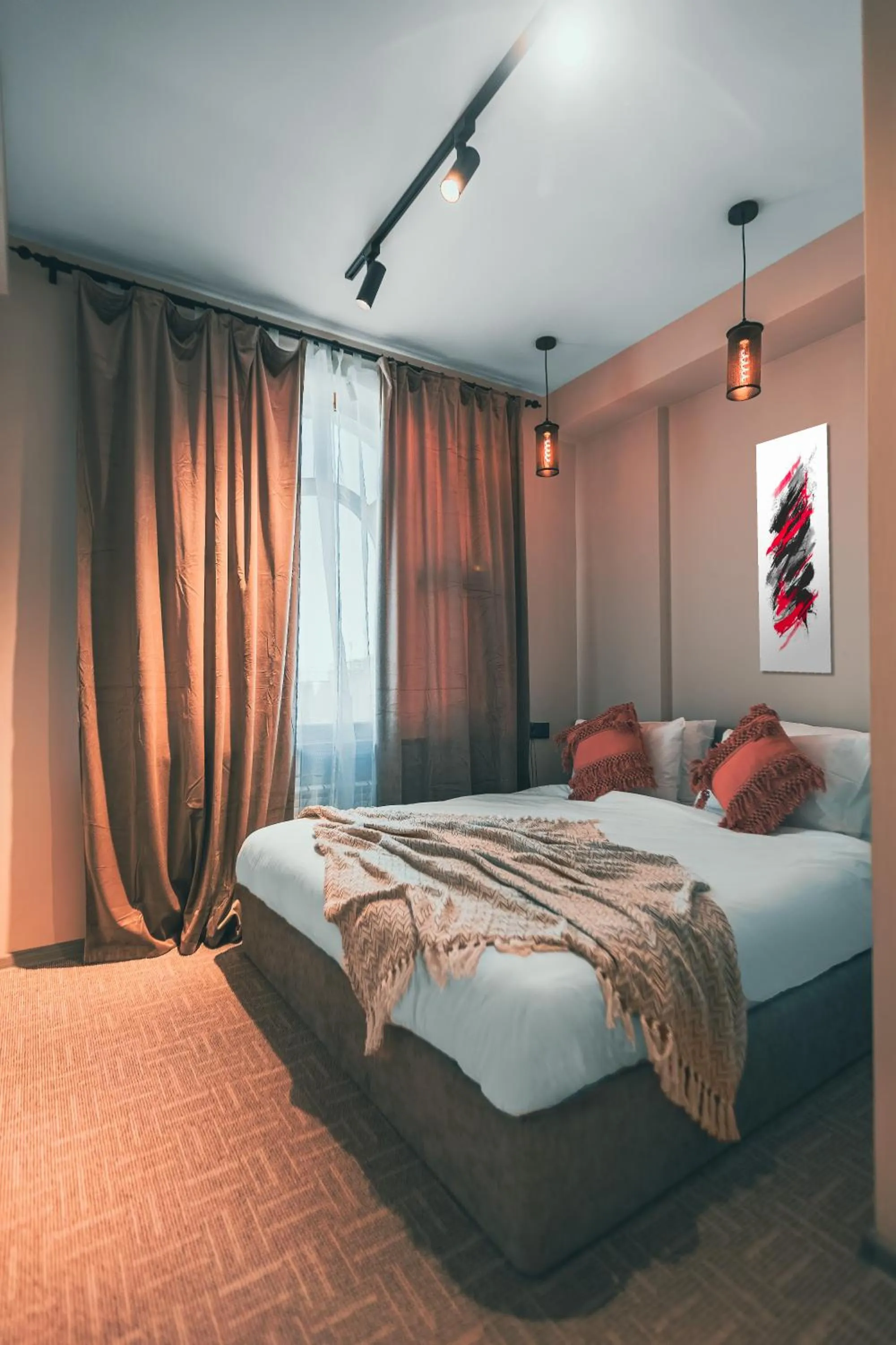 Bed in Dastan Hotel Baku