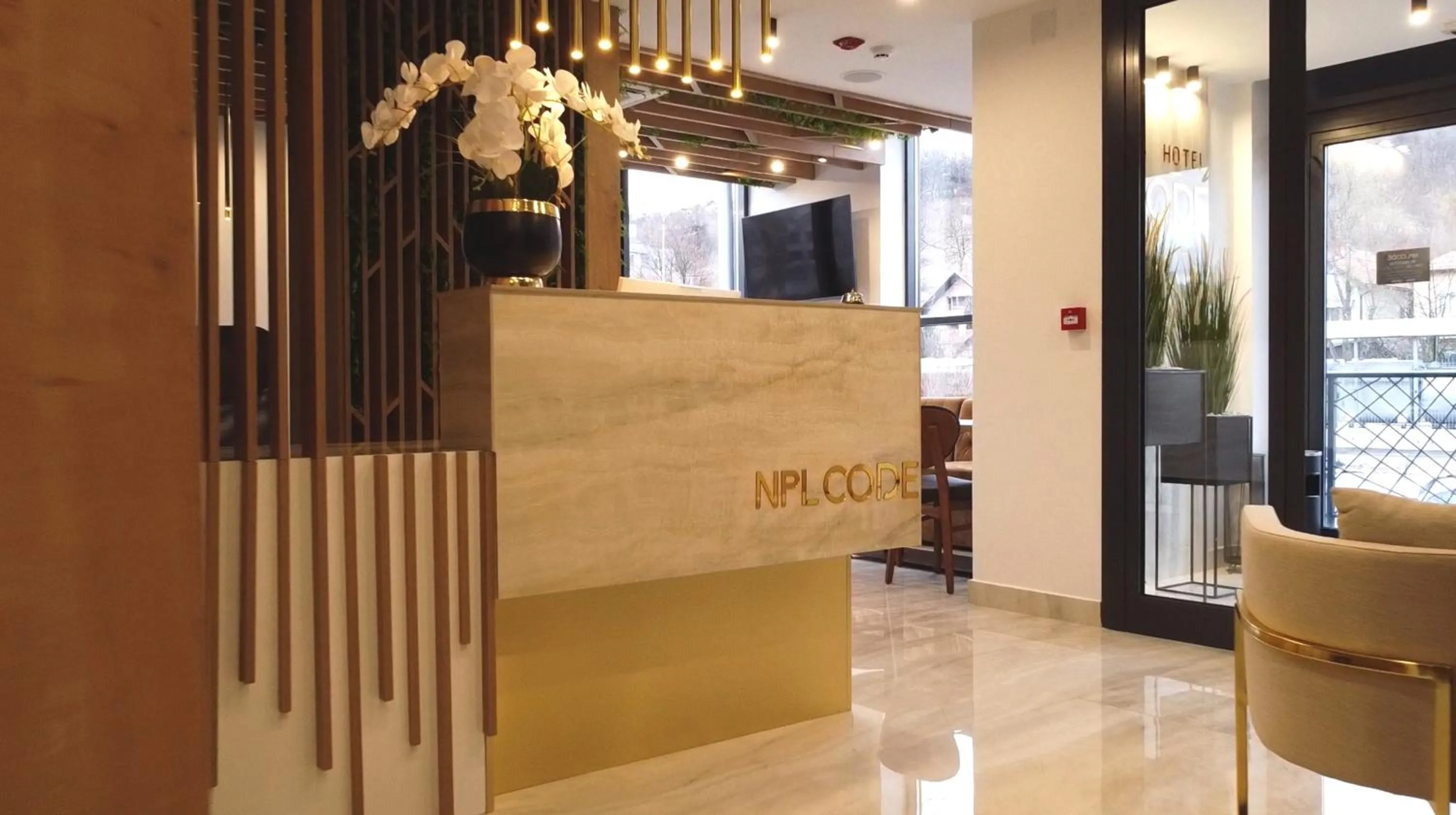 Lobby or reception in Hotel NPL CODE