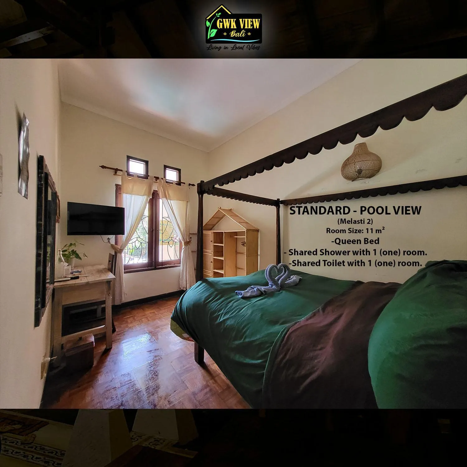 Bed in GWK View Boutique Hotel and Residence