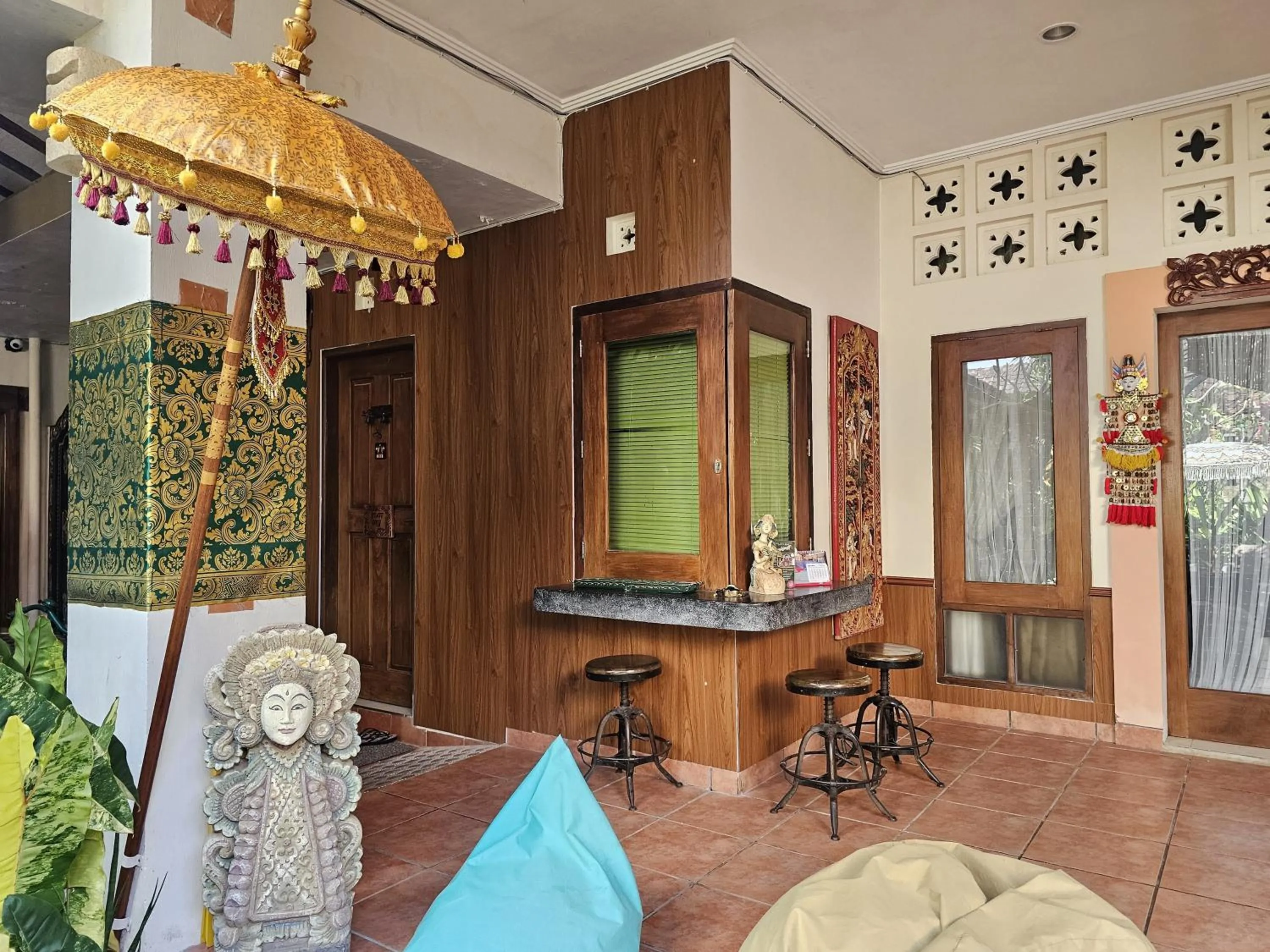 Seating area in GWK View Boutique Hotel and Residence