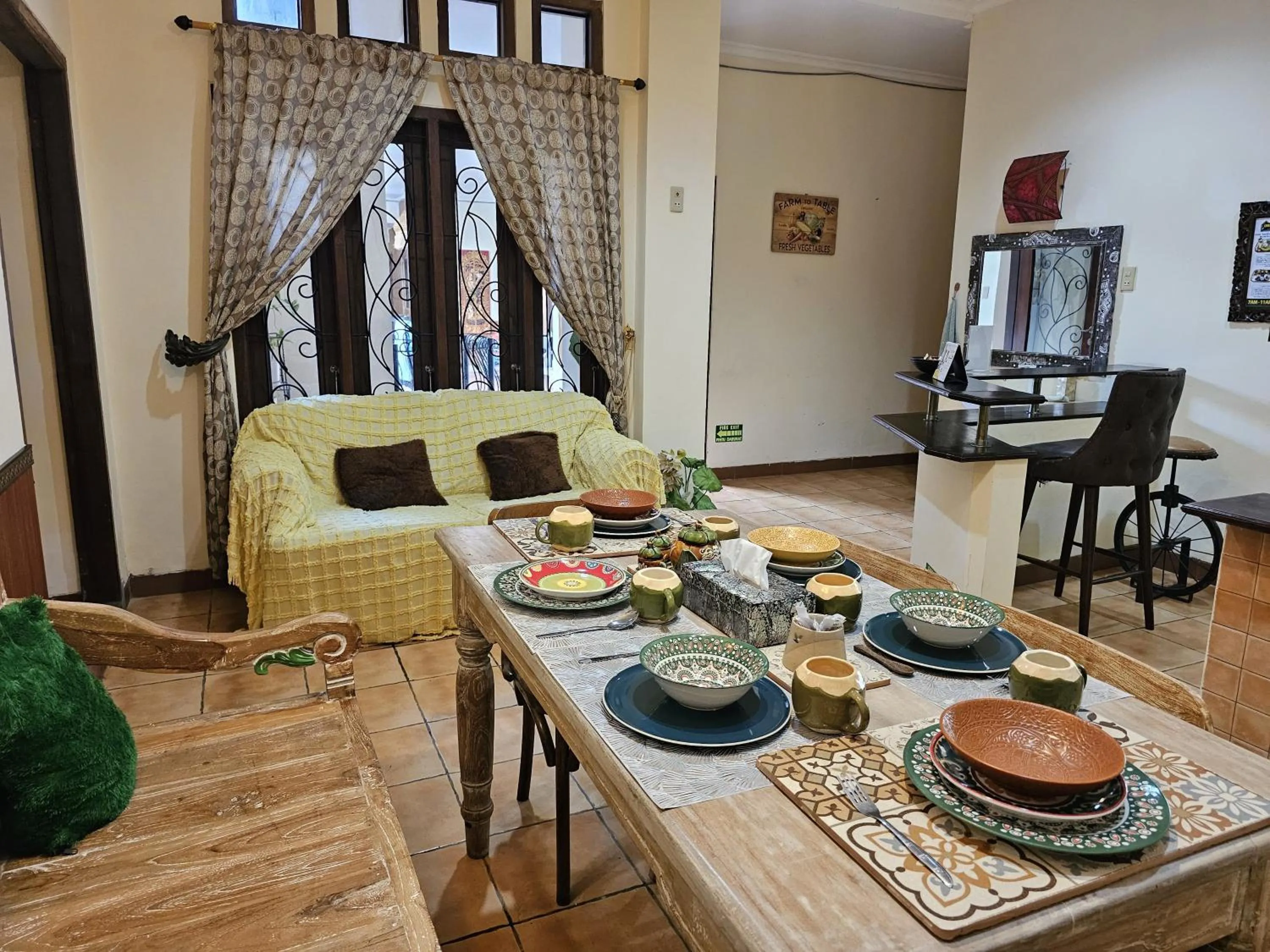 Dining area in GWK View Boutique Hotel and Residence