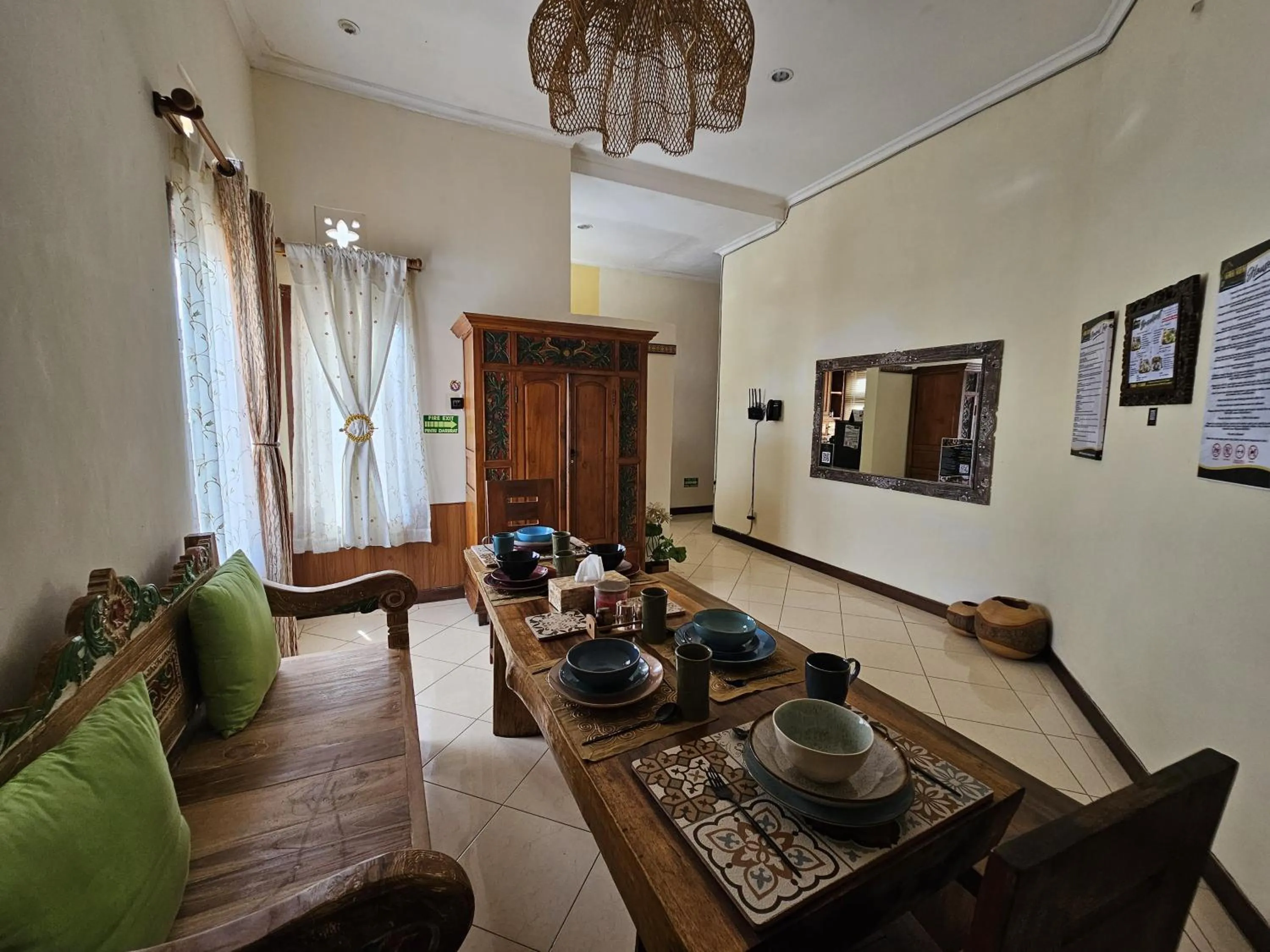 Dining area in GWK View Boutique Hotel and Residence