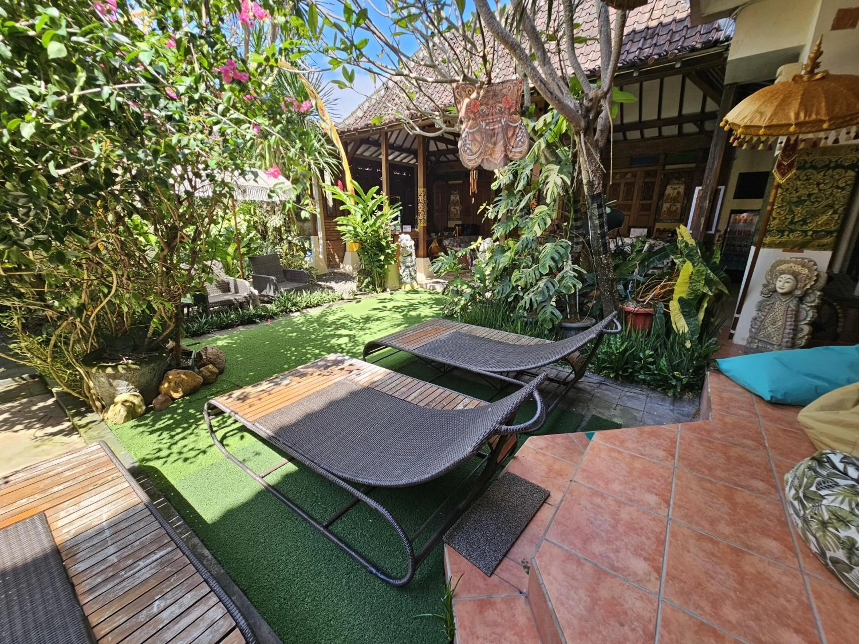 Garden view in GWK View Boutique Hotel and Residence