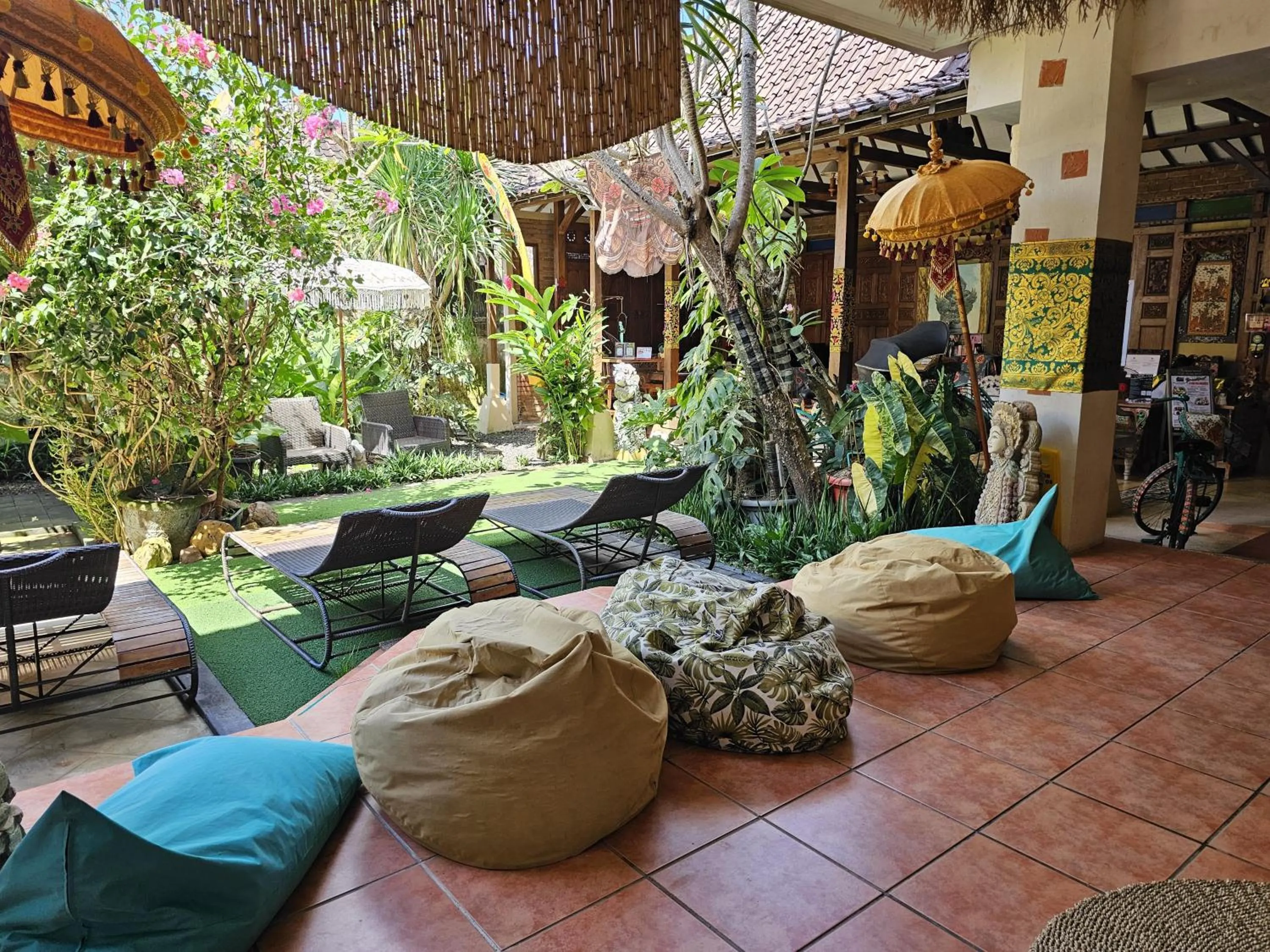 Seating area in GWK View Boutique Hotel and Residence