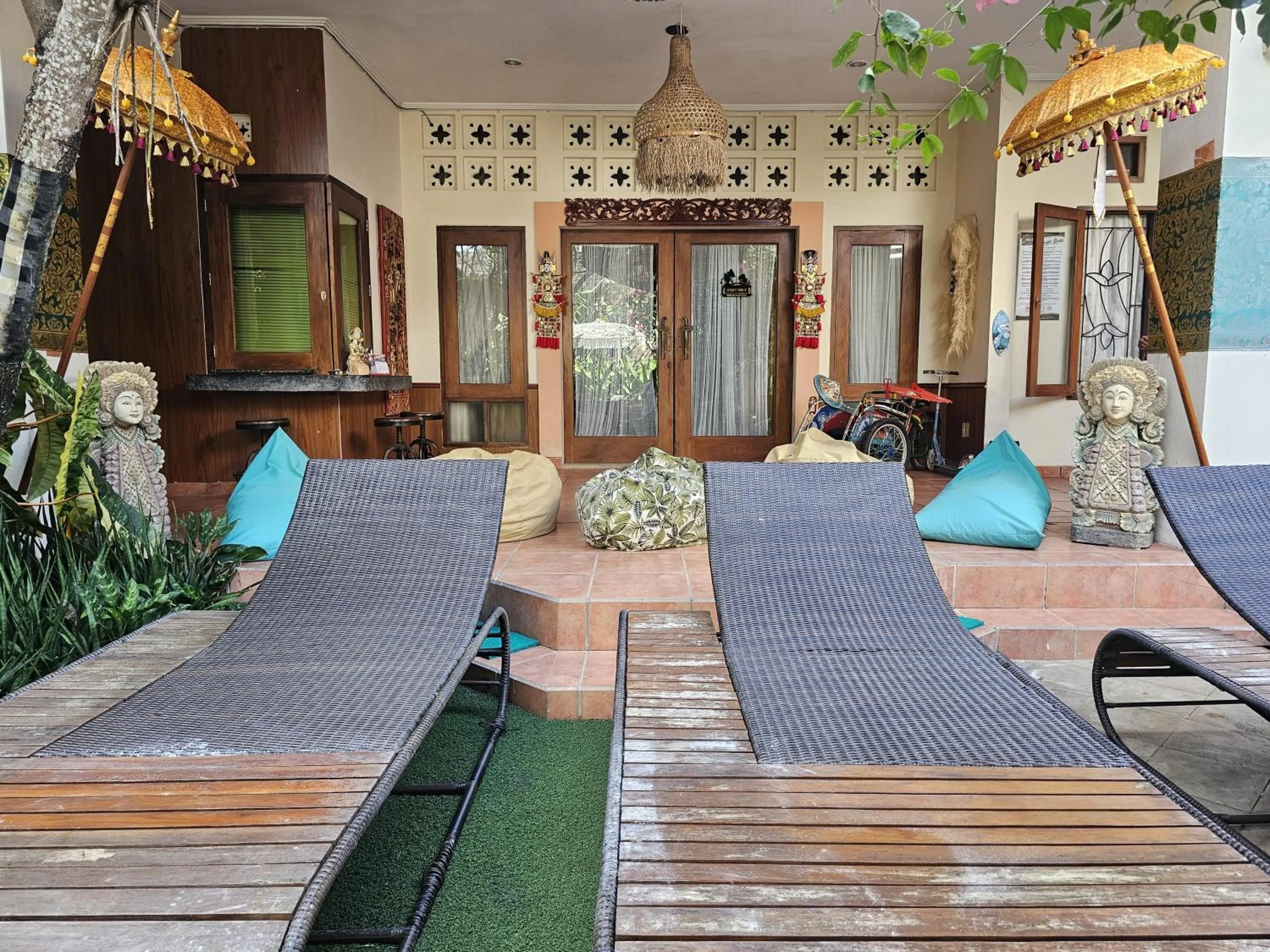 Seating area in GWK View Boutique Hotel and Residence