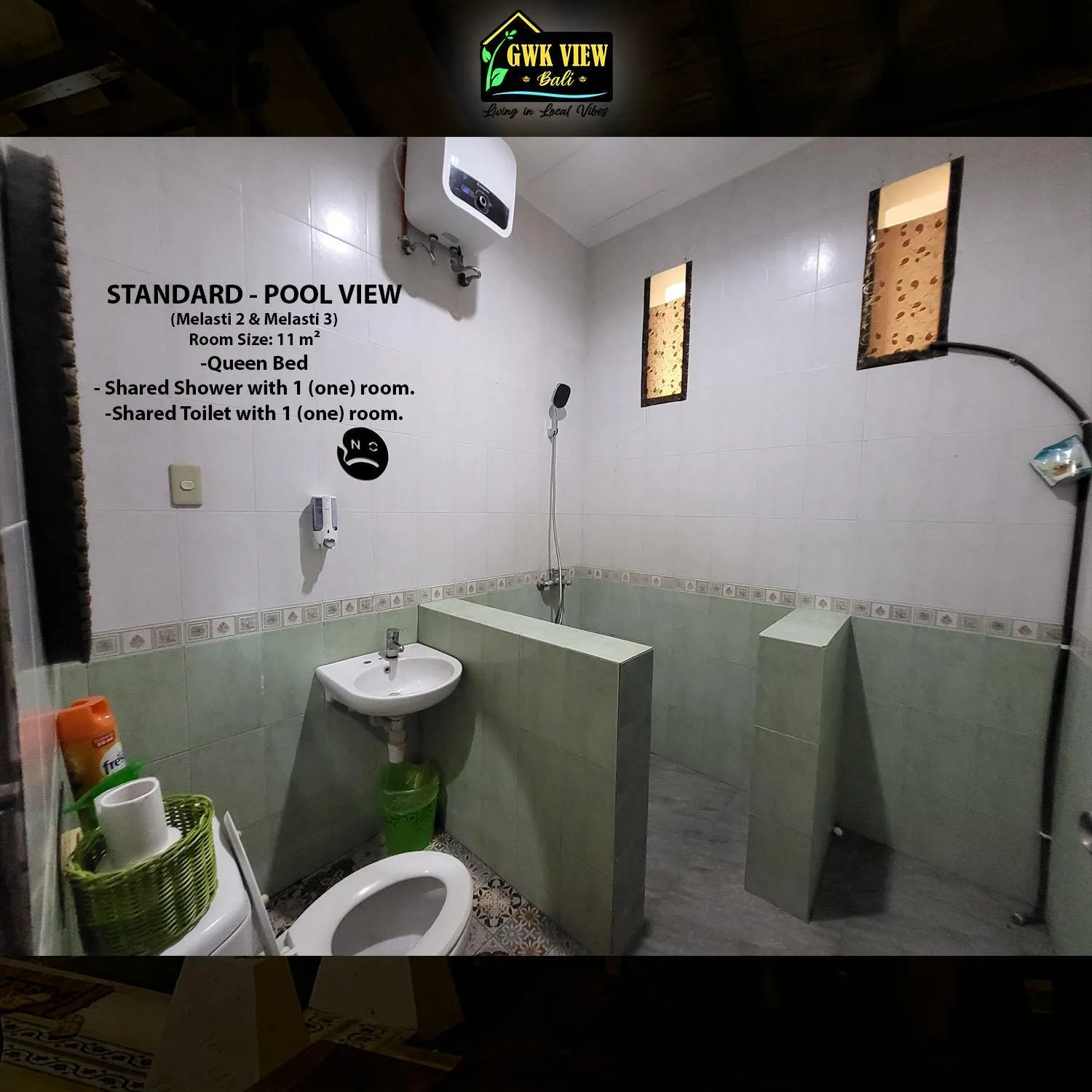 Bathroom in GWK View Boutique Hotel and Residence