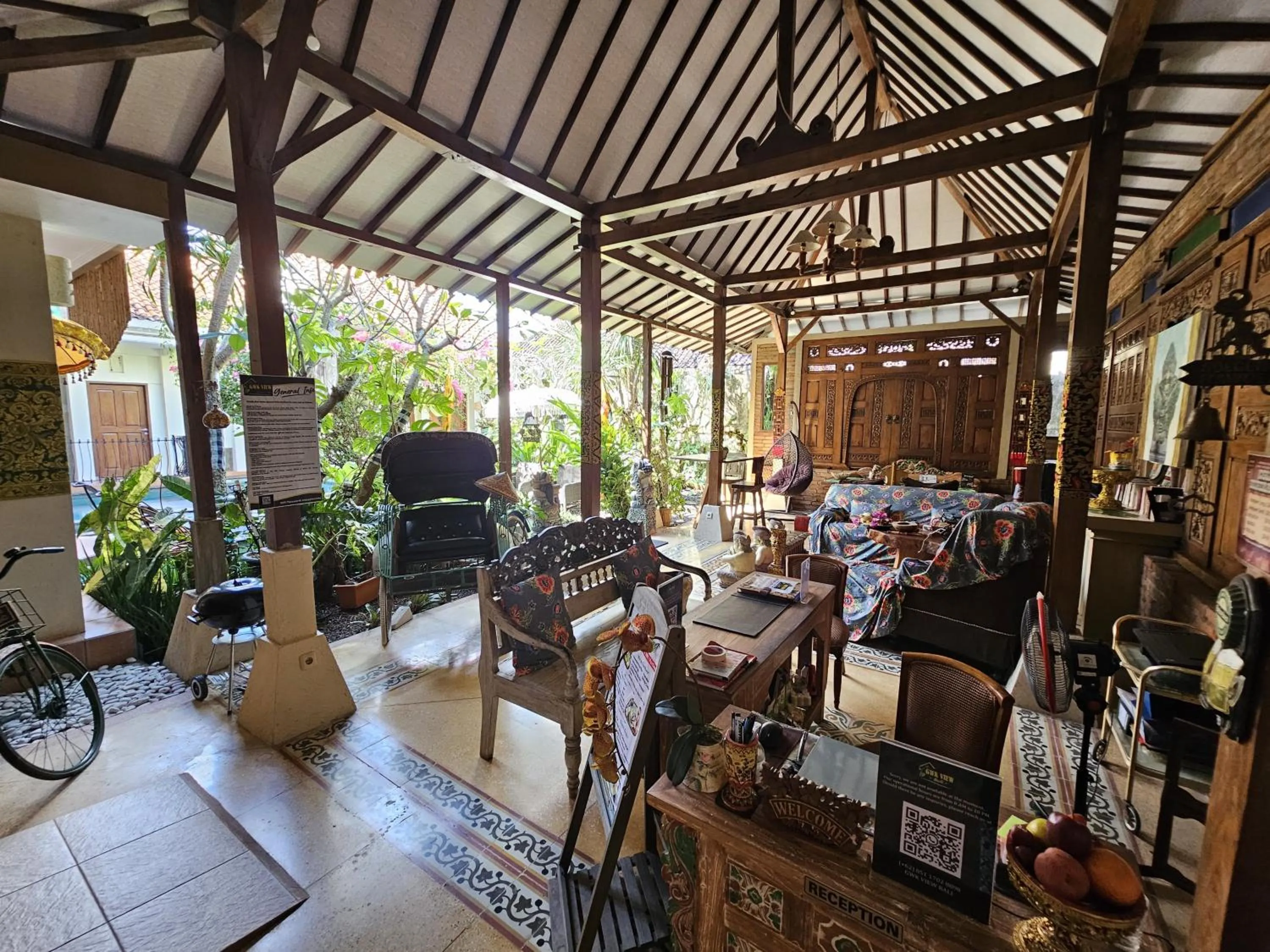 Seating area in GWK View Boutique Hotel and Residence