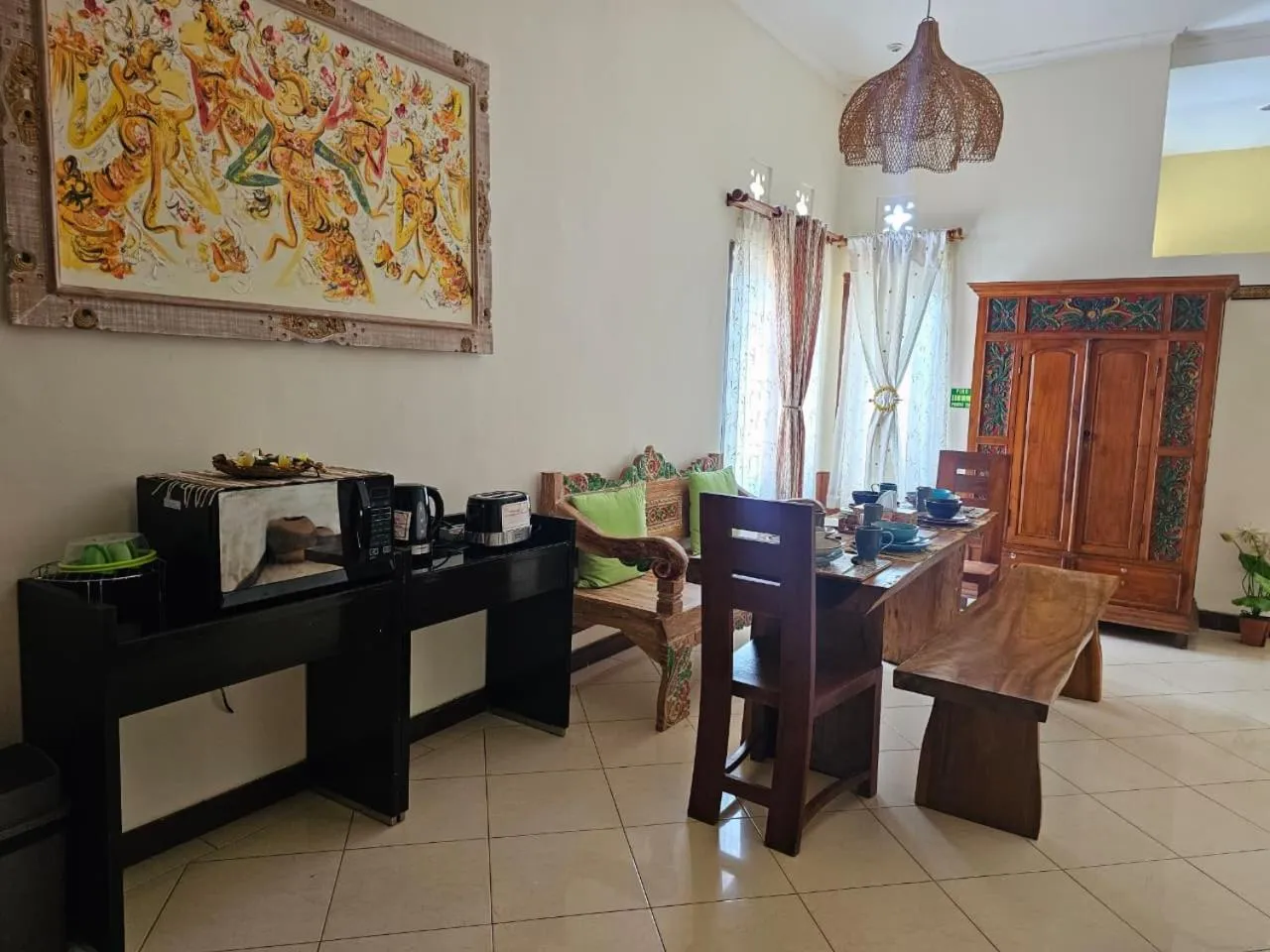 Dining area in GWK View Boutique Hotel and Residence