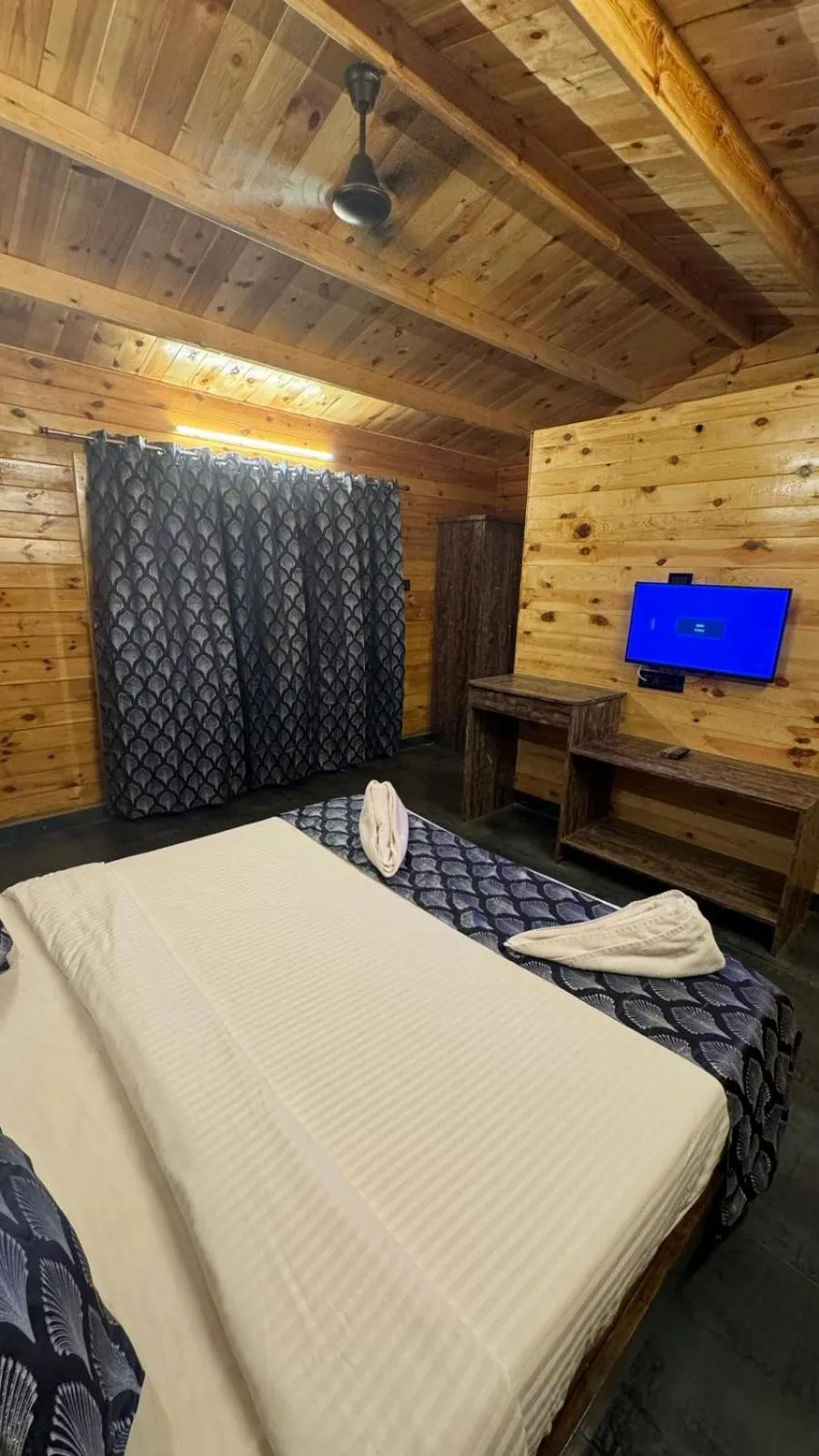 Bed in OZIBA BEACH RESORT