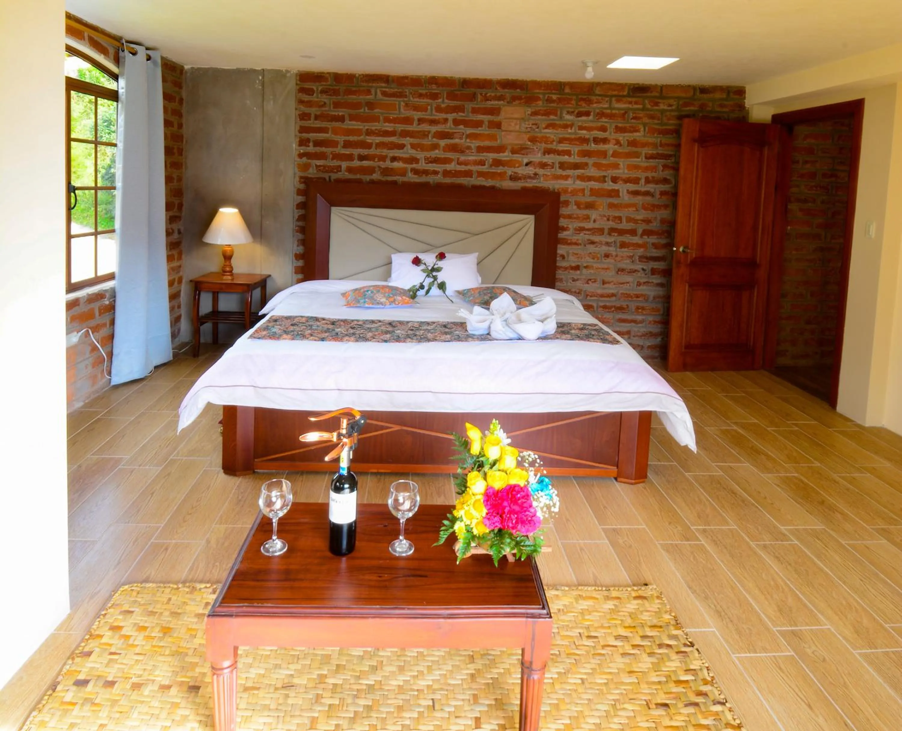 Bed in Spa Hotel Etelvina