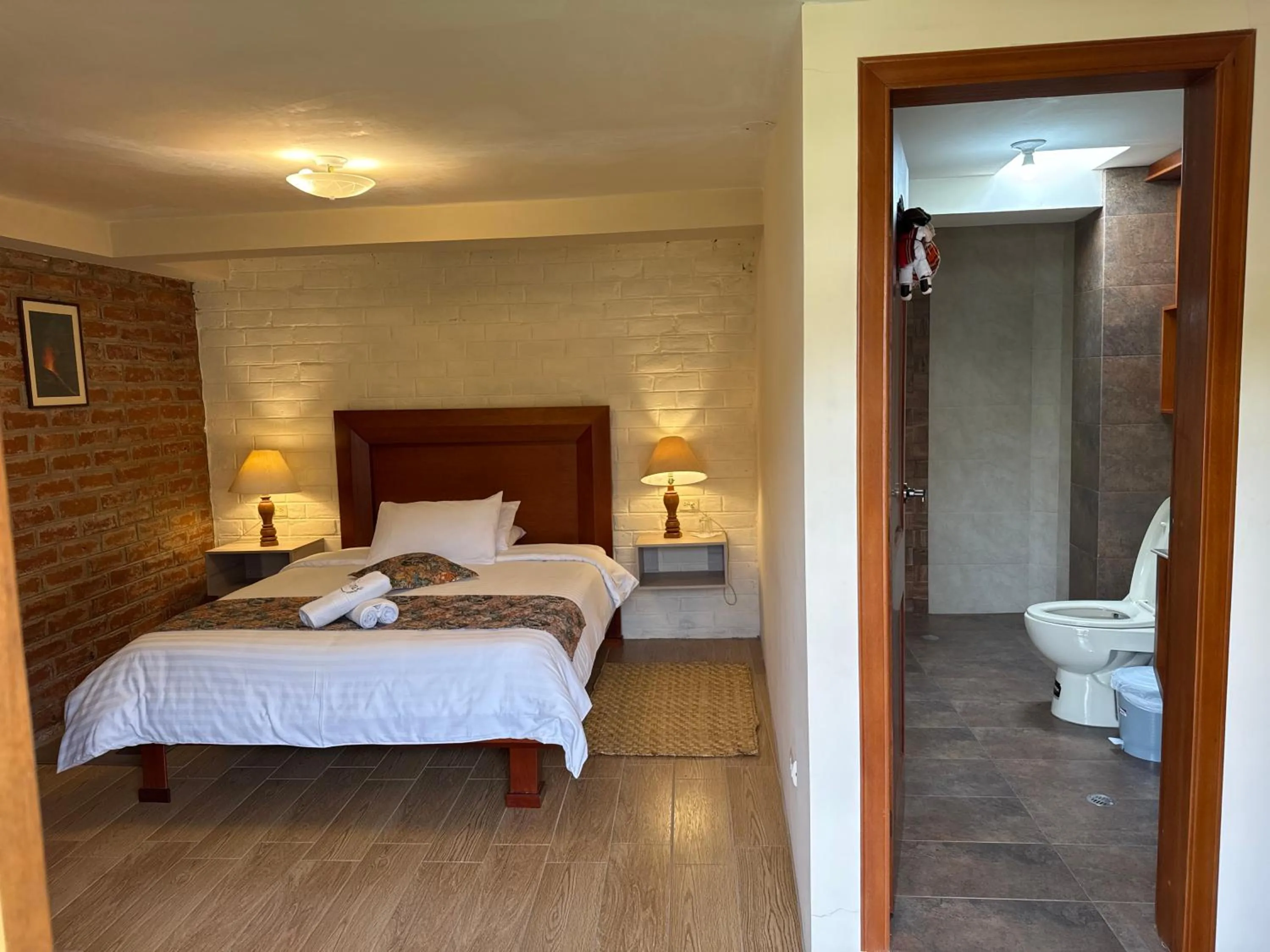 Bed in Spa Hotel Etelvina