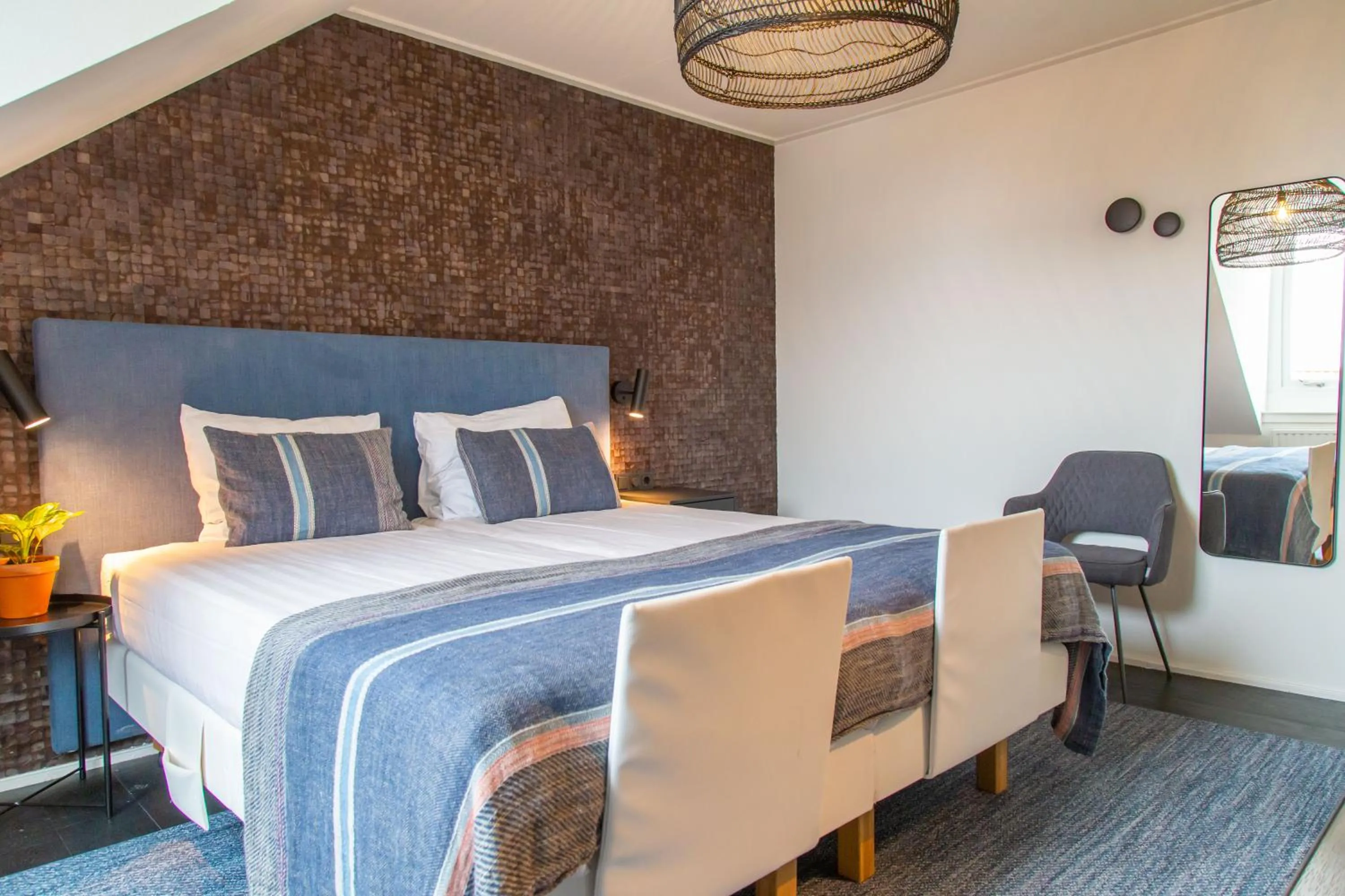 Bed in Hotel Pannenkoekhuis Vierwegen