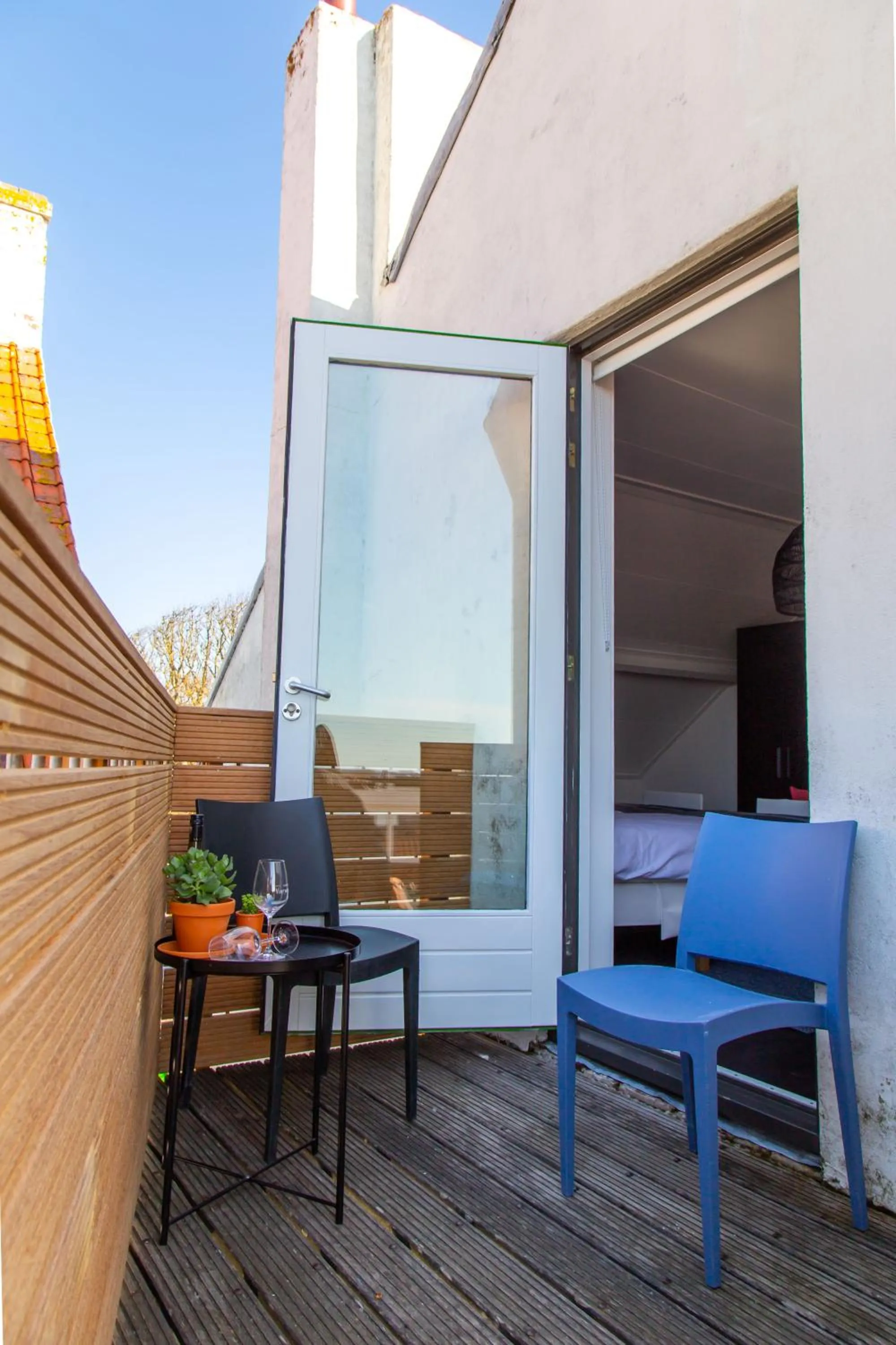 Balcony/Terrace in Hotel Pannenkoekhuis Vierwegen