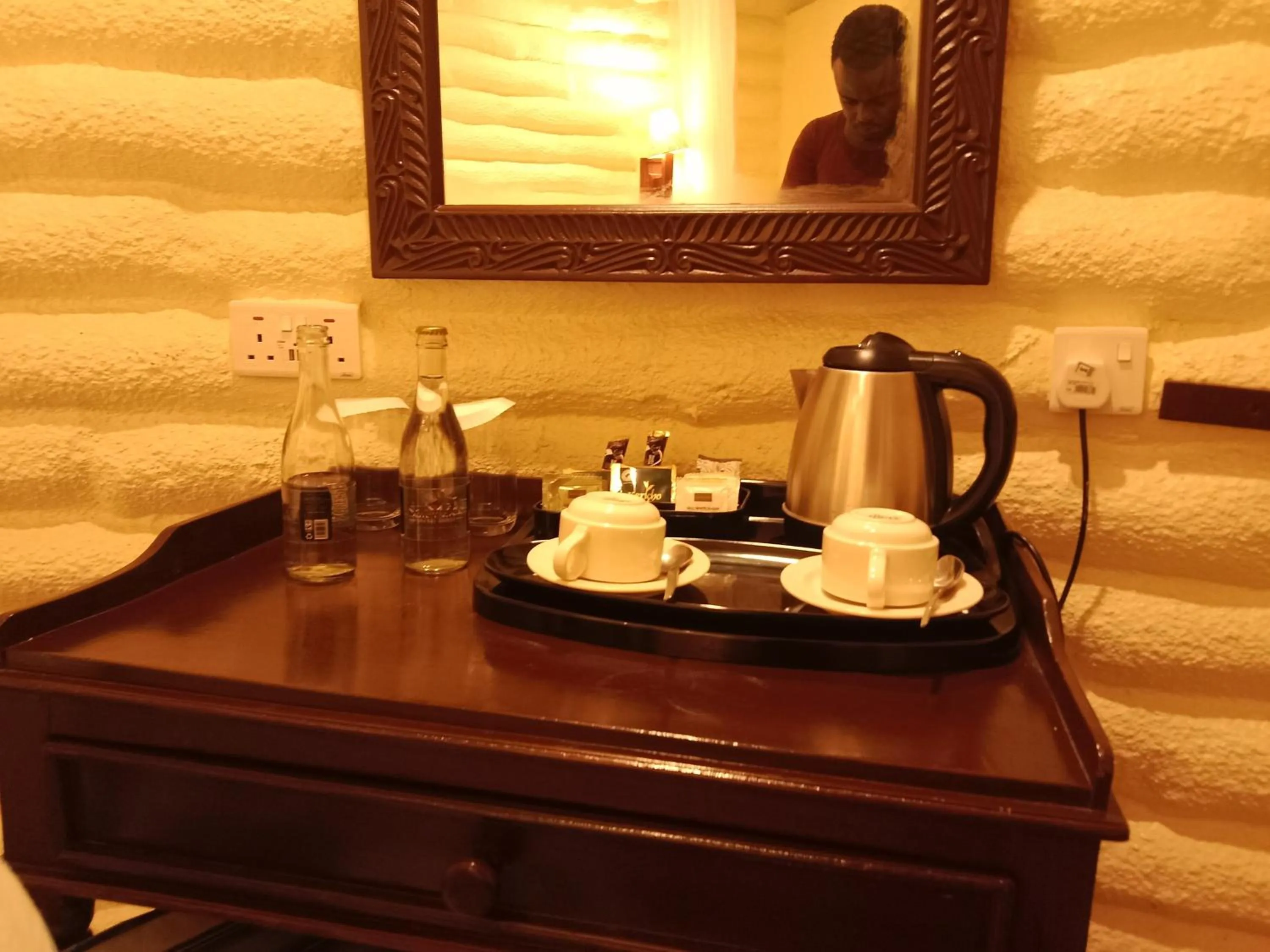 Coffee/tea facilities in Salt Lick Safari Lodge