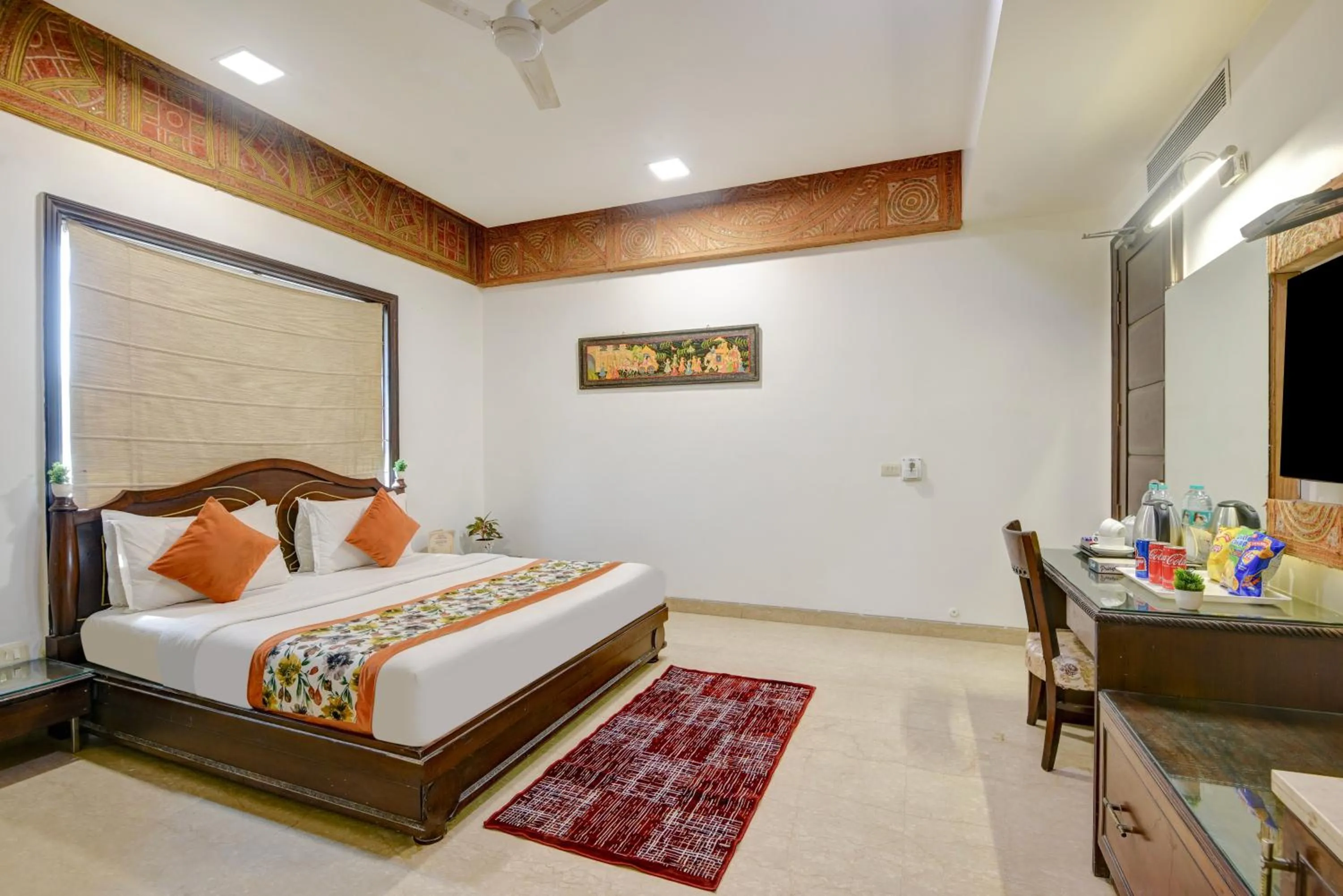 Bed in Qotel Signature Lavish Inn Rajouri Garden