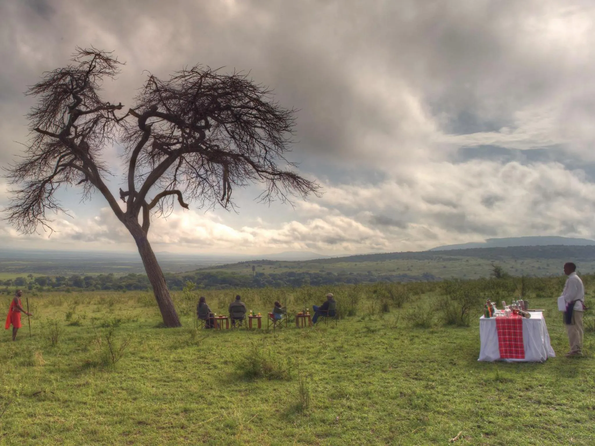Sunrise in Sarova Mara Game Camp