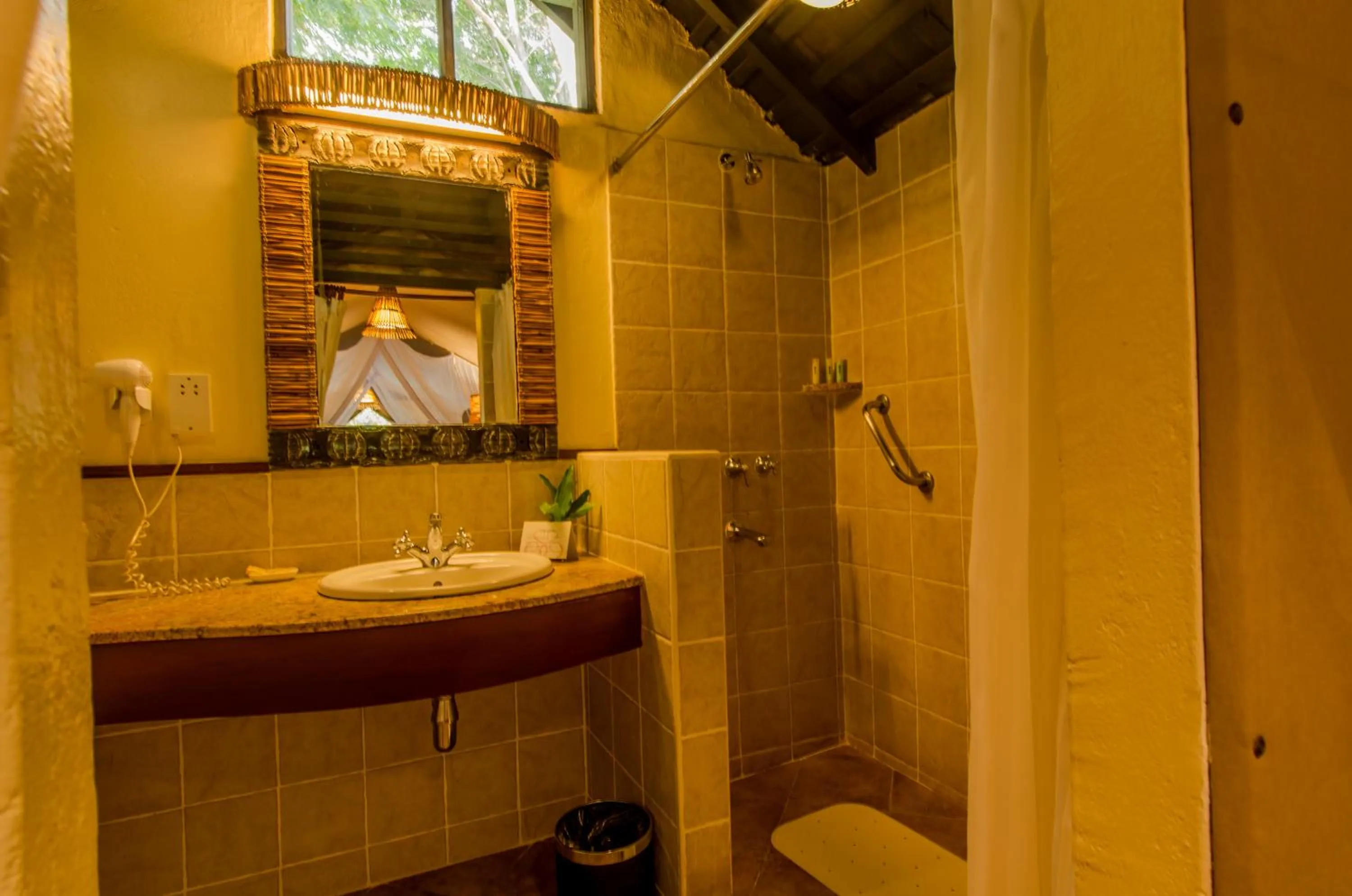 Bathroom in Sarova Mara Game Camp