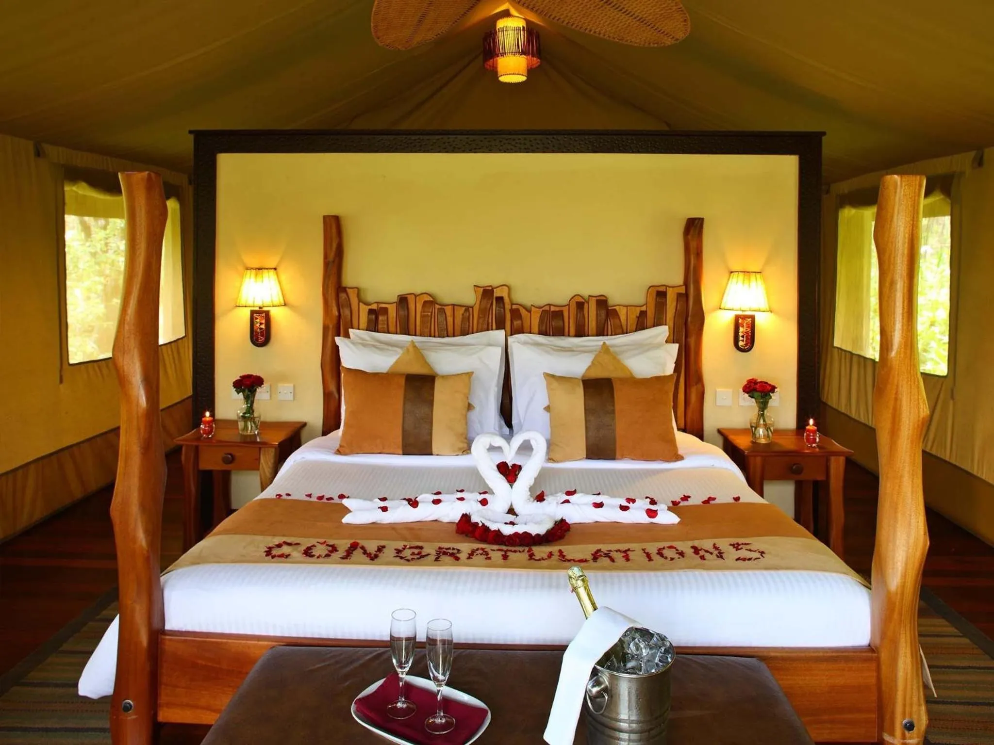 Photo of the whole room, Bed in Sarova Mara Game Camp