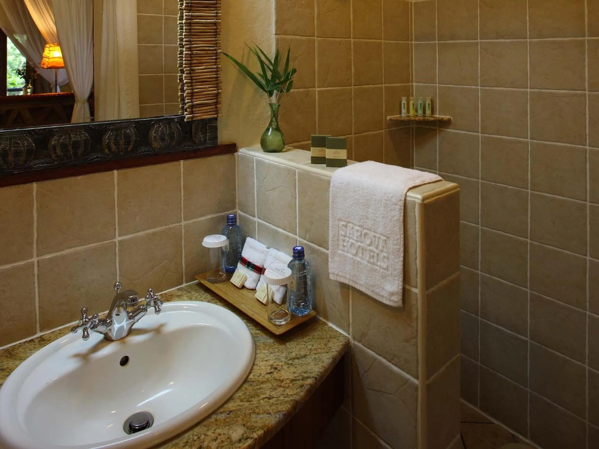 Bathroom in Sarova Mara Game Camp