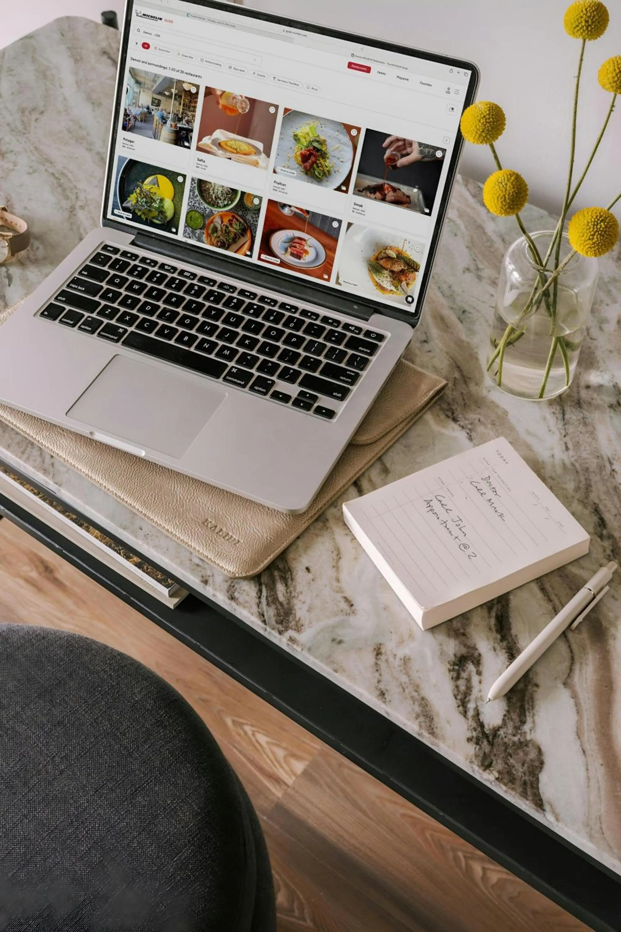 Living room in Sonder Skyline Apartments LoHi