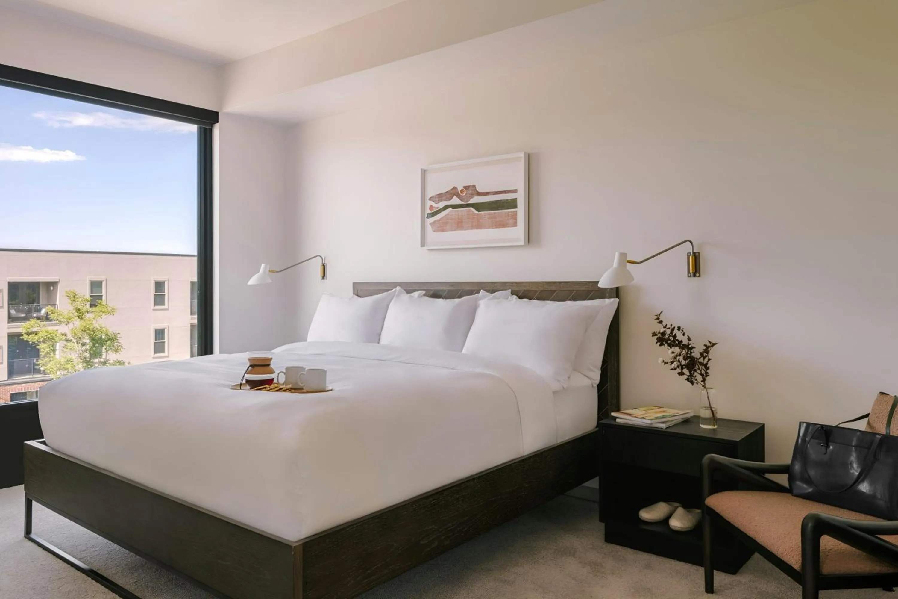 Bedroom, Bed in Sonder Skyline Apartments LoHi