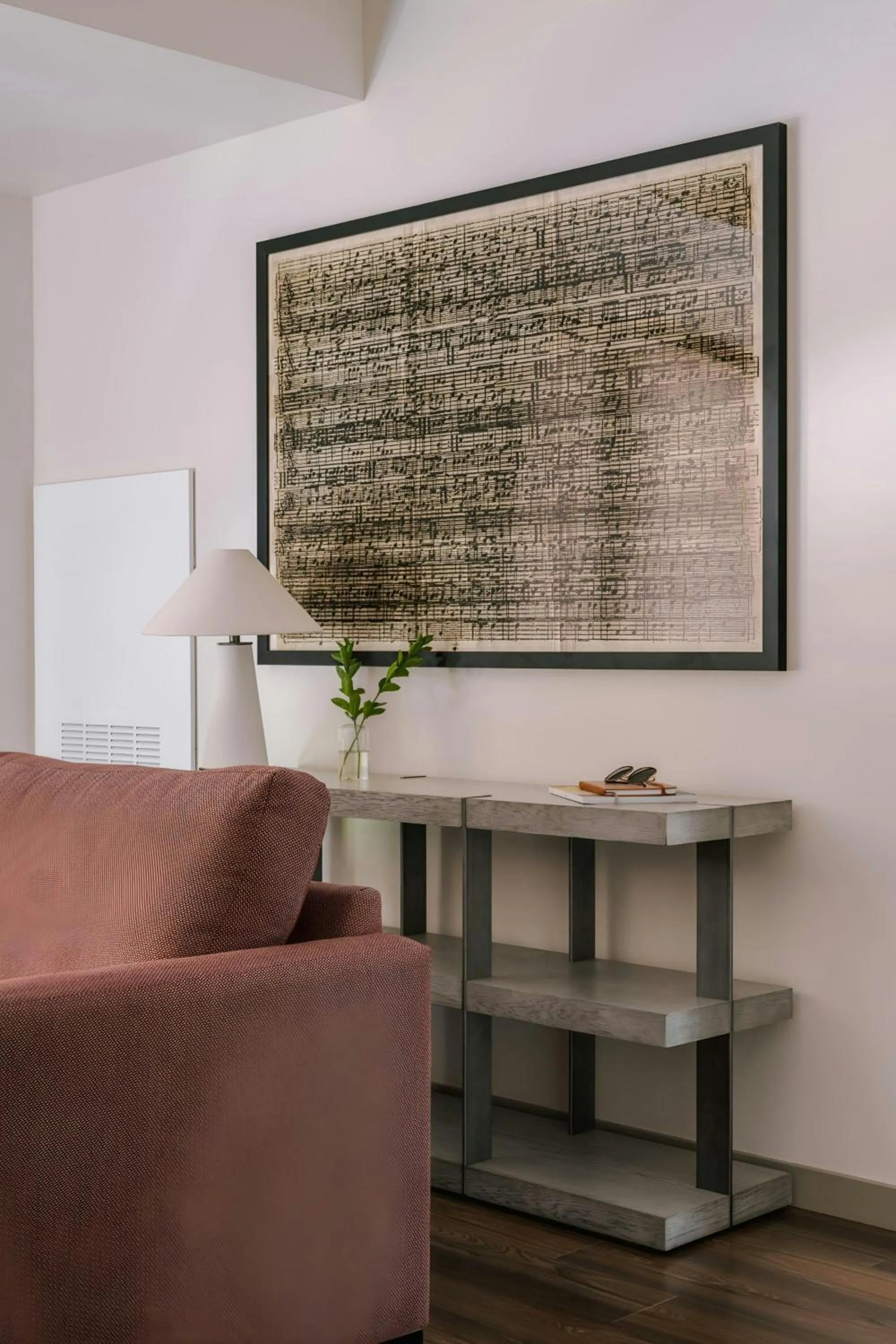 Living room in Sonder Skyline Apartments LoHi