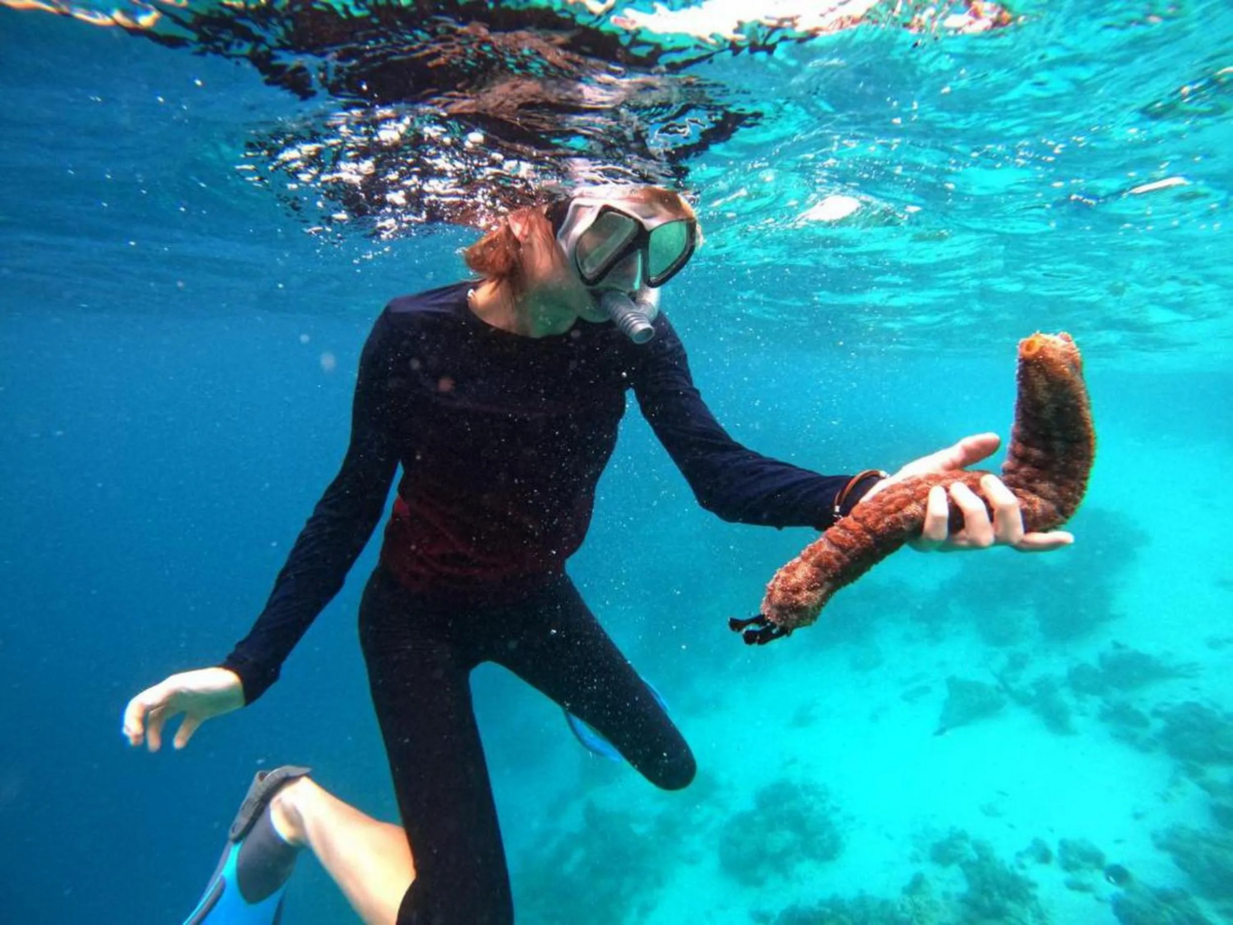 People in Adroit Beach Inn