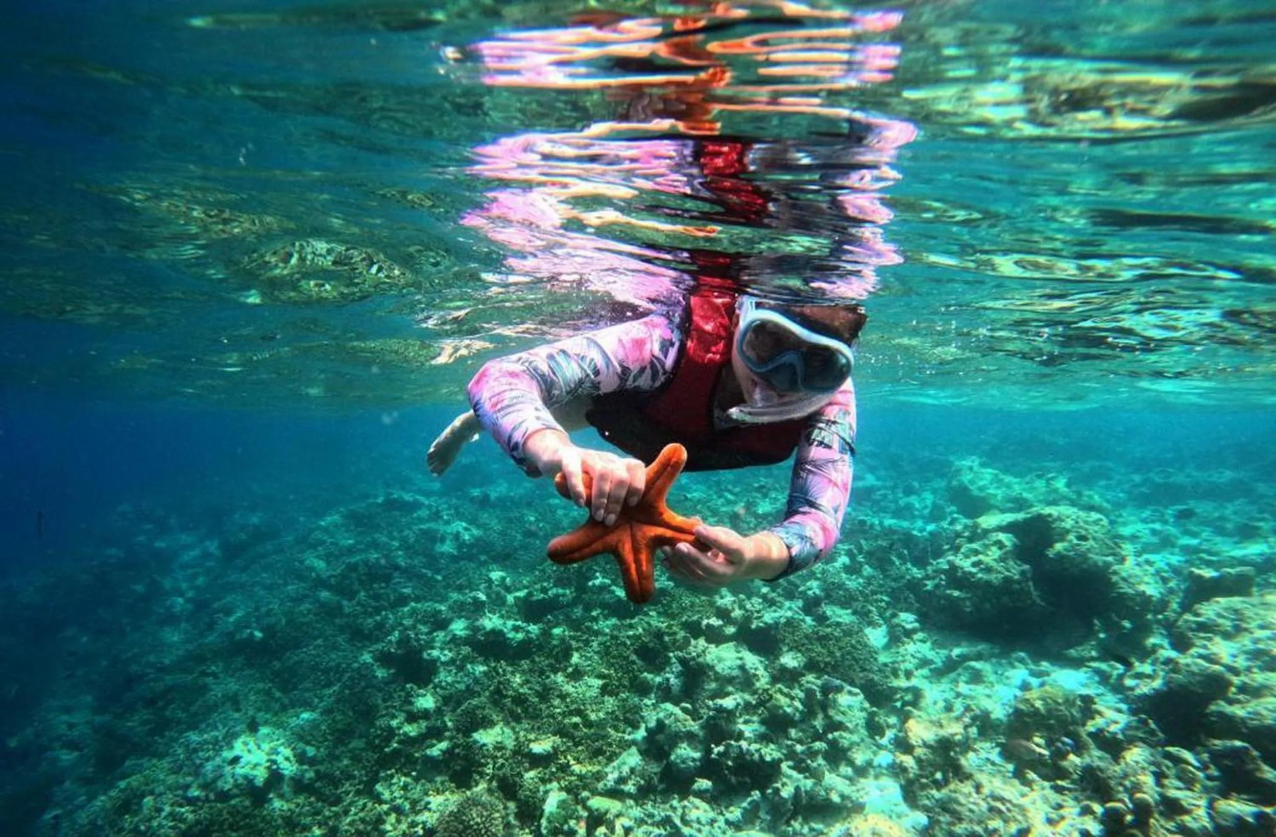 People in Adroit Beach Inn