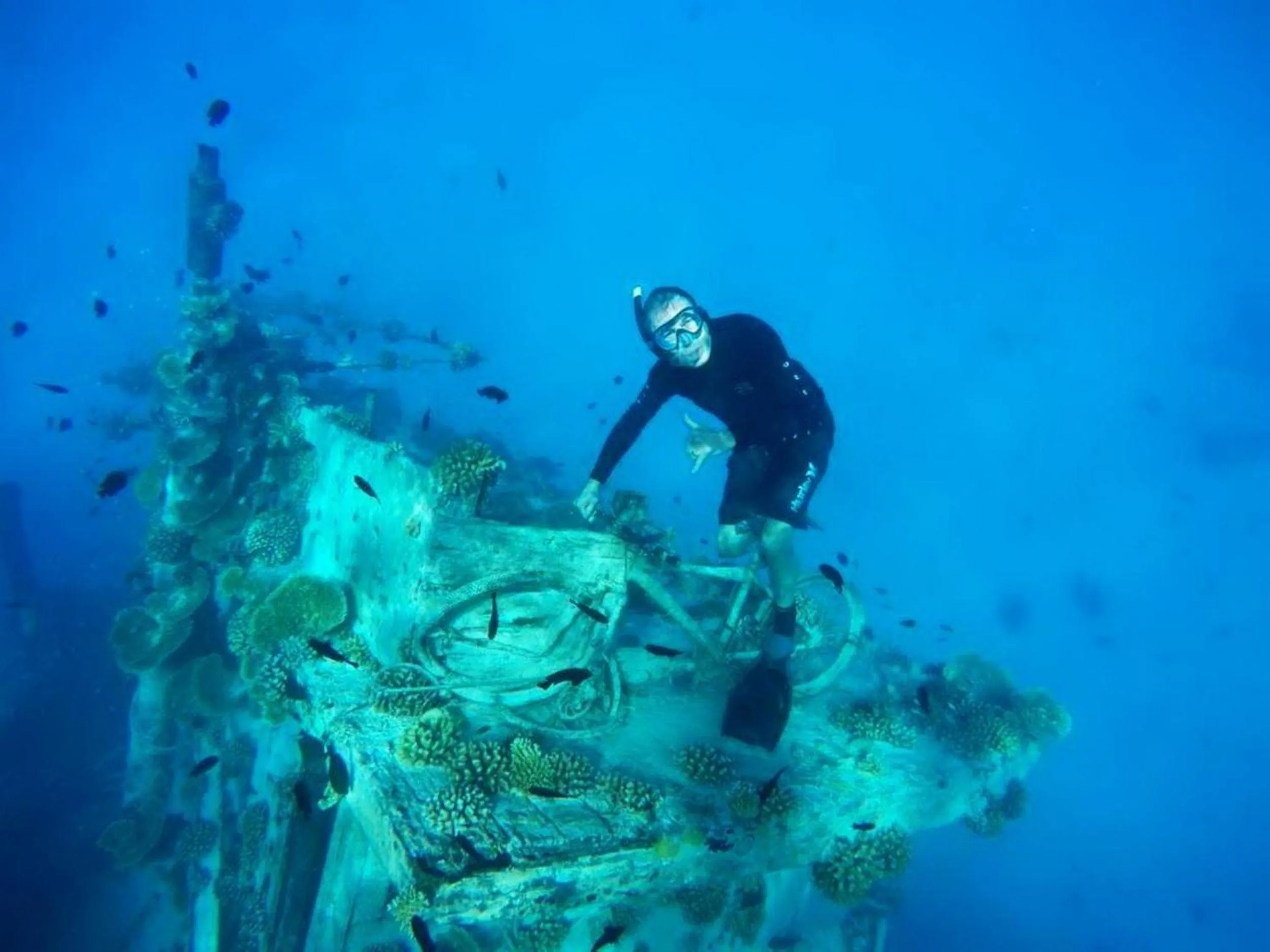 People in Adroit Beach Inn