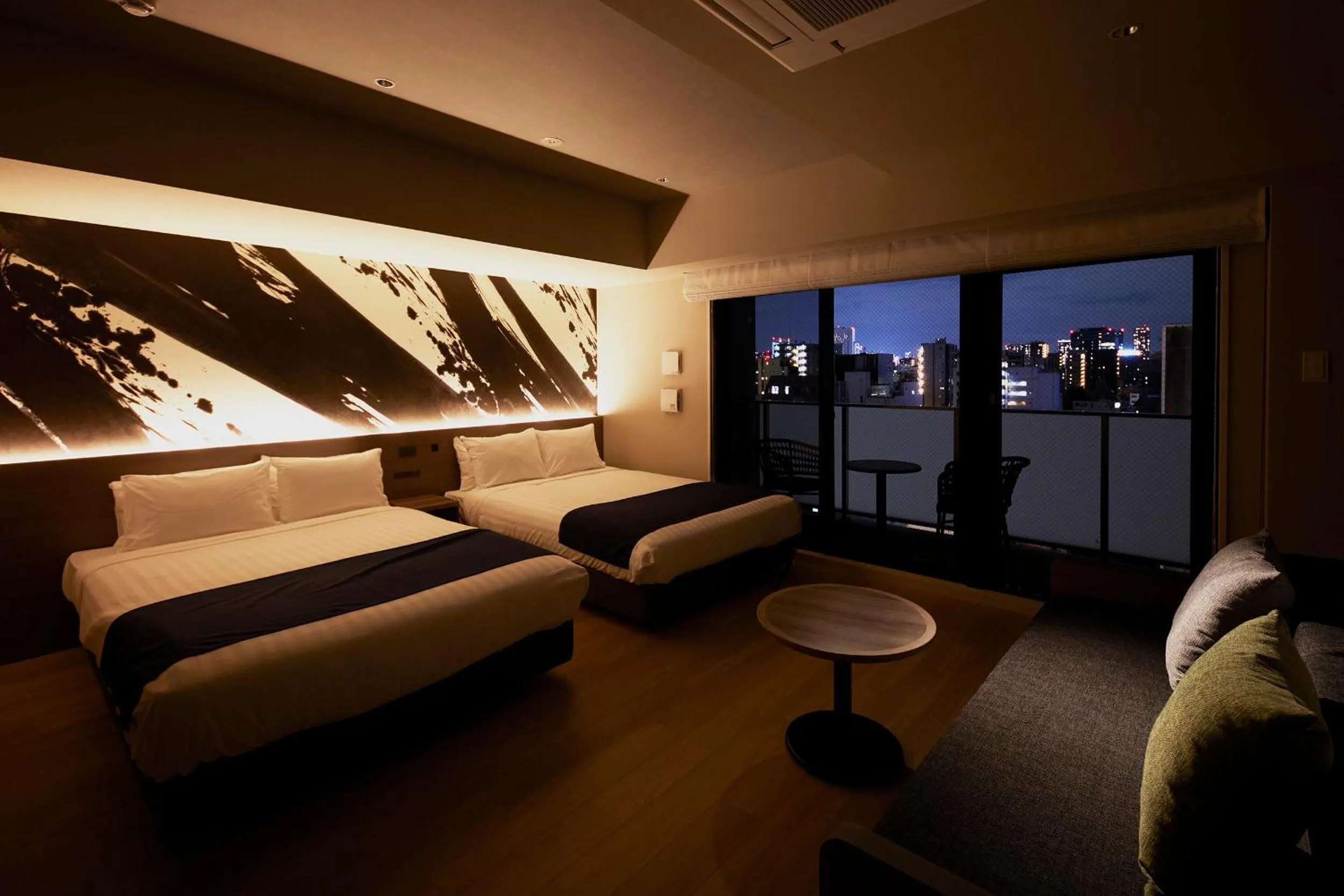 Bed in MONday Apart Premium Asakusa